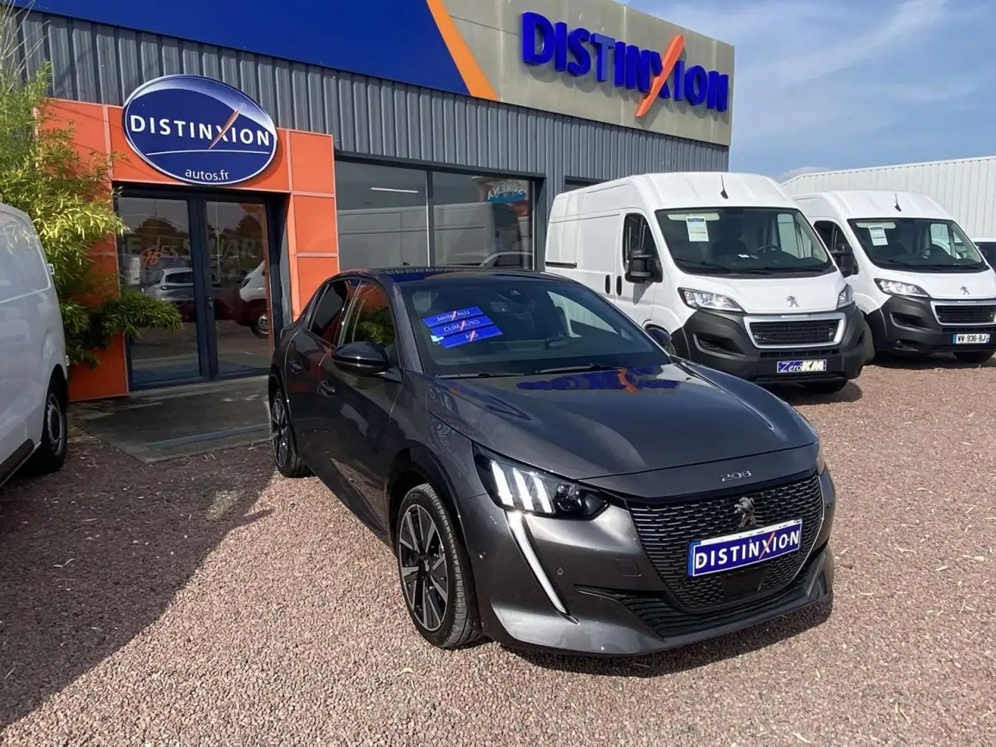 Peugeot 208 1.2i PureTech 12V S\u0026S - 100   GT Gris - 2