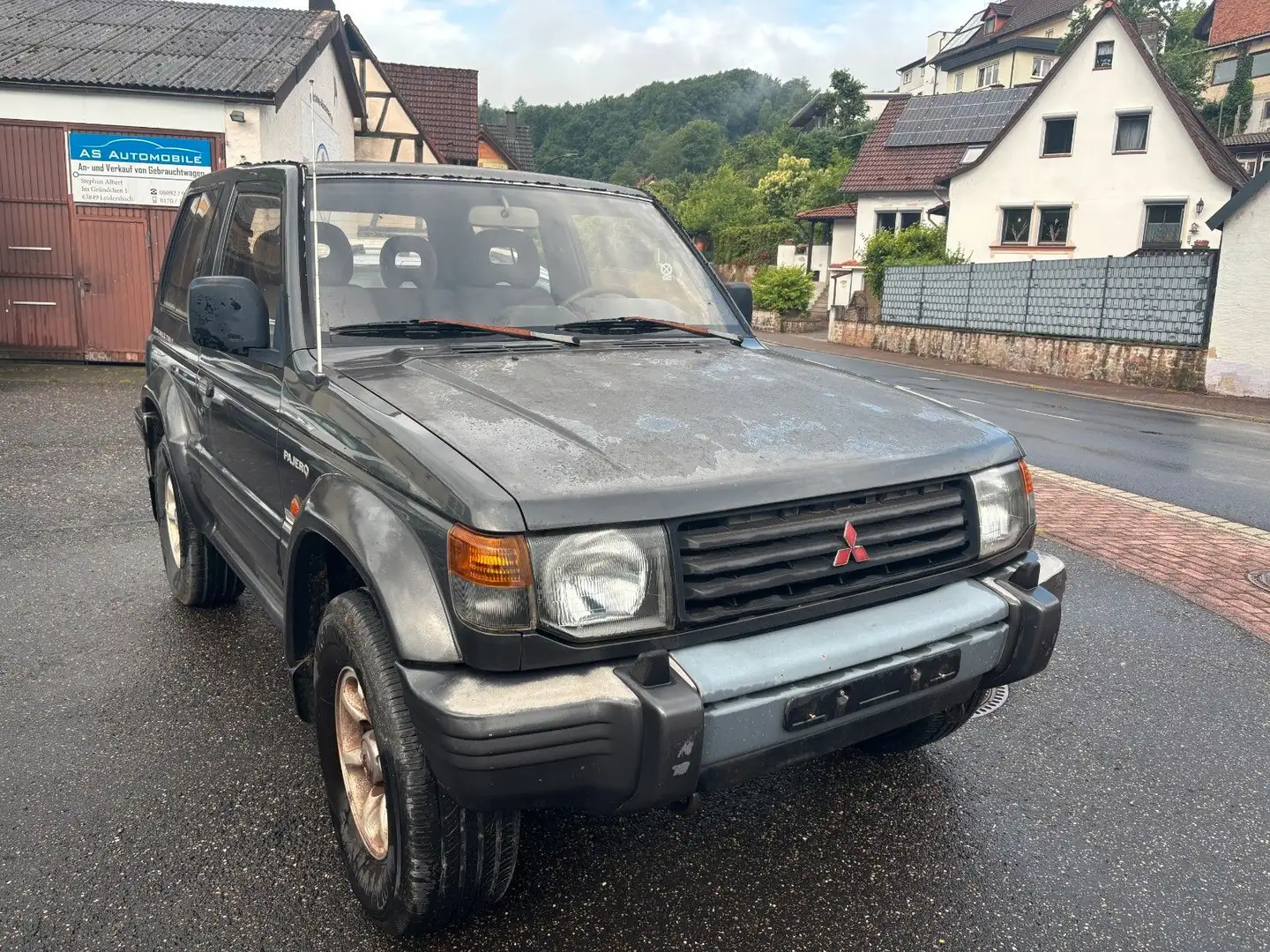 Mitsubishi Pajero 2500 Turbo-Diesel GL 1. Hand Grijs - 1