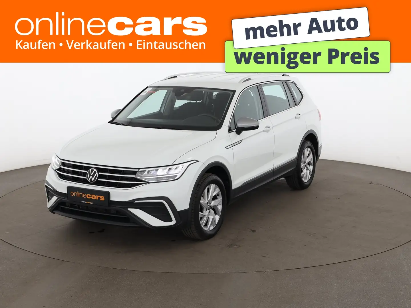 Volkswagen Tiguan Allspace 2.0 TDI Life 7-SITZER LED AHK Weiß - 1