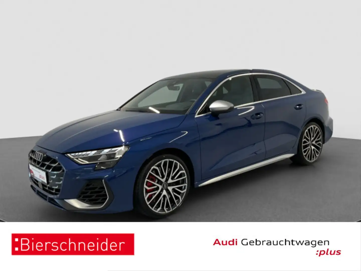 Audi S3 Lim TFSI qu 19 AKRA MATRIX PANO HuD Blau - 1