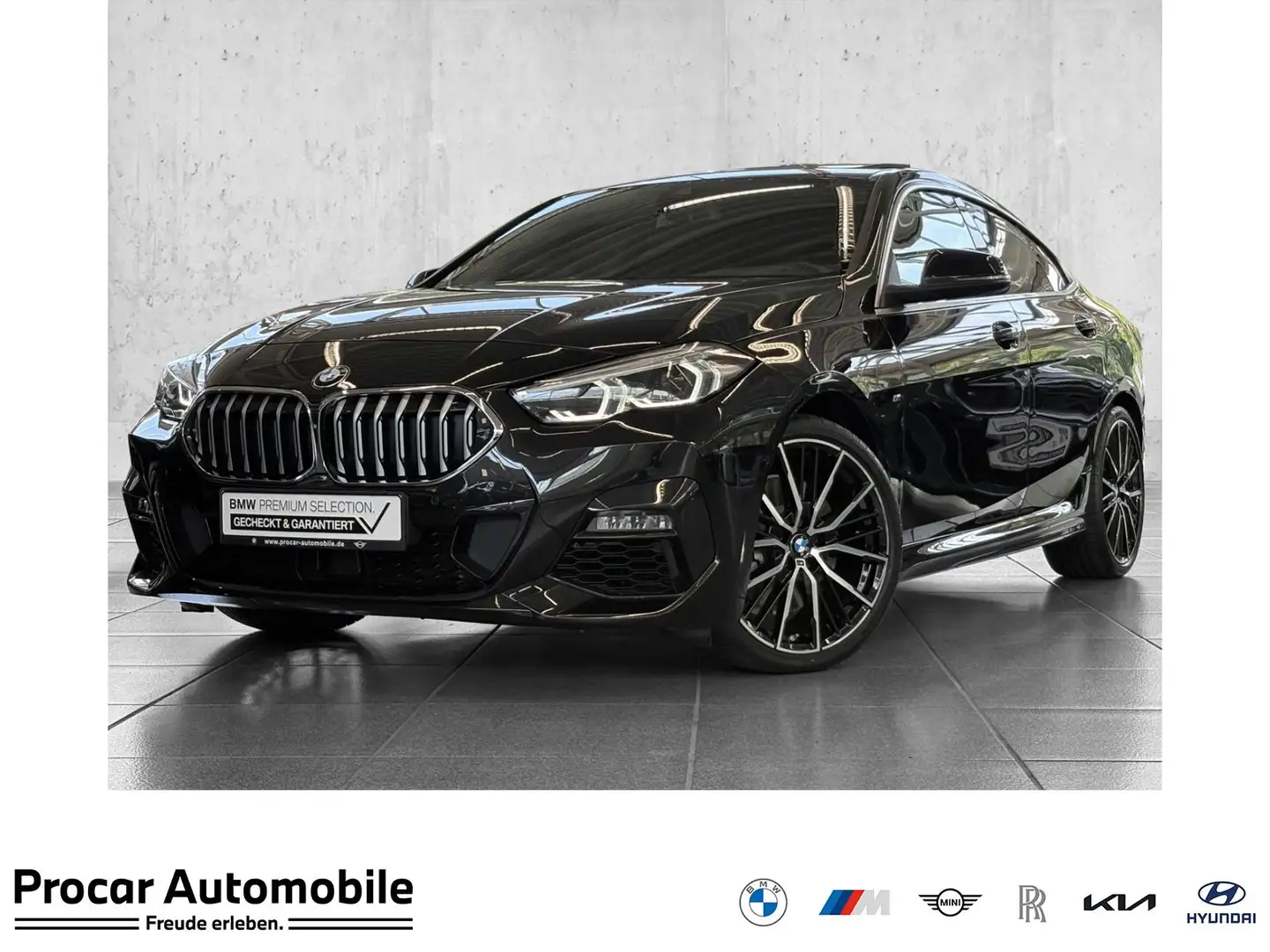 BMW 220 i Gran Coupé M Sport DA PA ACC H/K Pano Shz. Noir - 1