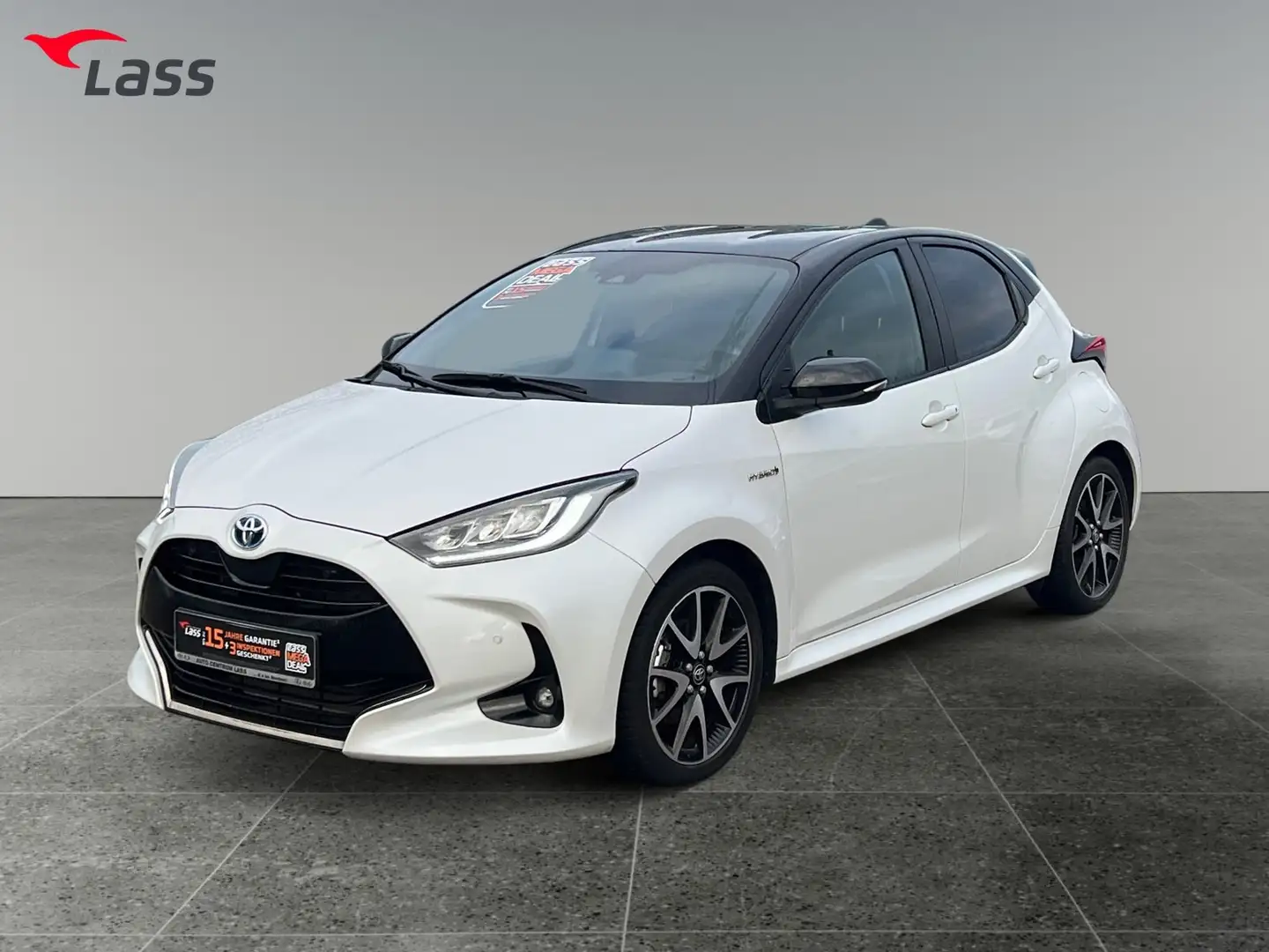 Toyota Yaris 1.5 Style 2xKlima ACC AUT Fernlichtass. LM Weiß - 2