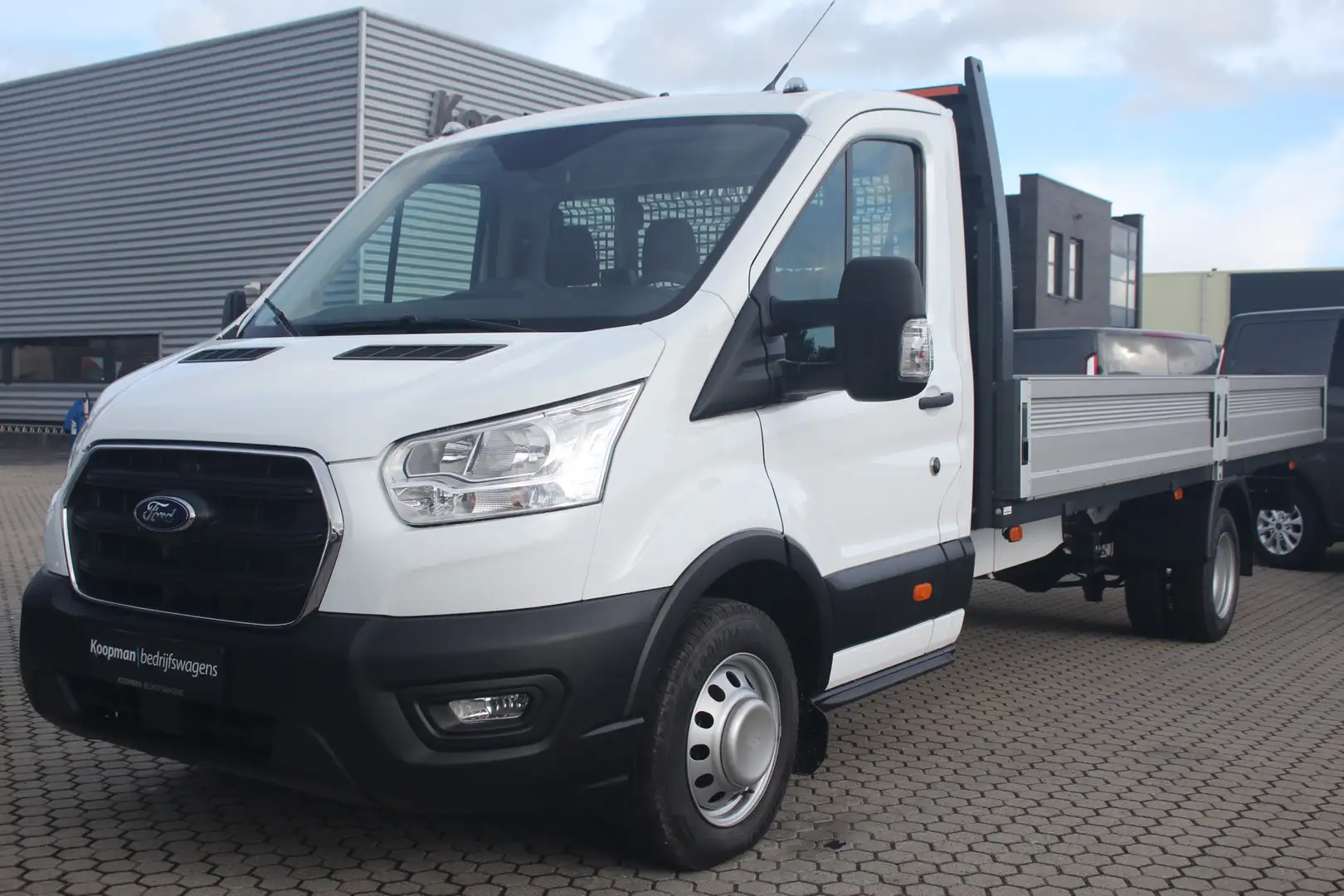 Ford Transit 350 2.0TDCI 165pk L5H1 Trend RWD | Pick-up | Dubbe Wit - 2