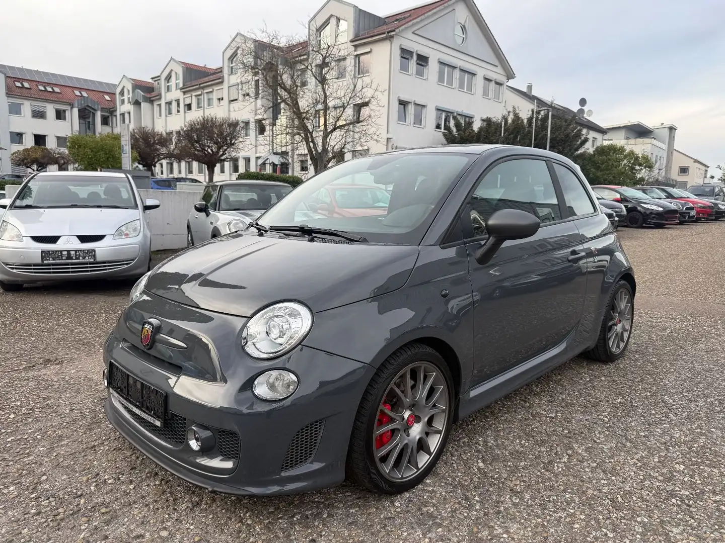 Abarth 595 Competizione Aut.*Sabelt Schalen*Klimaaut. Grau - 1