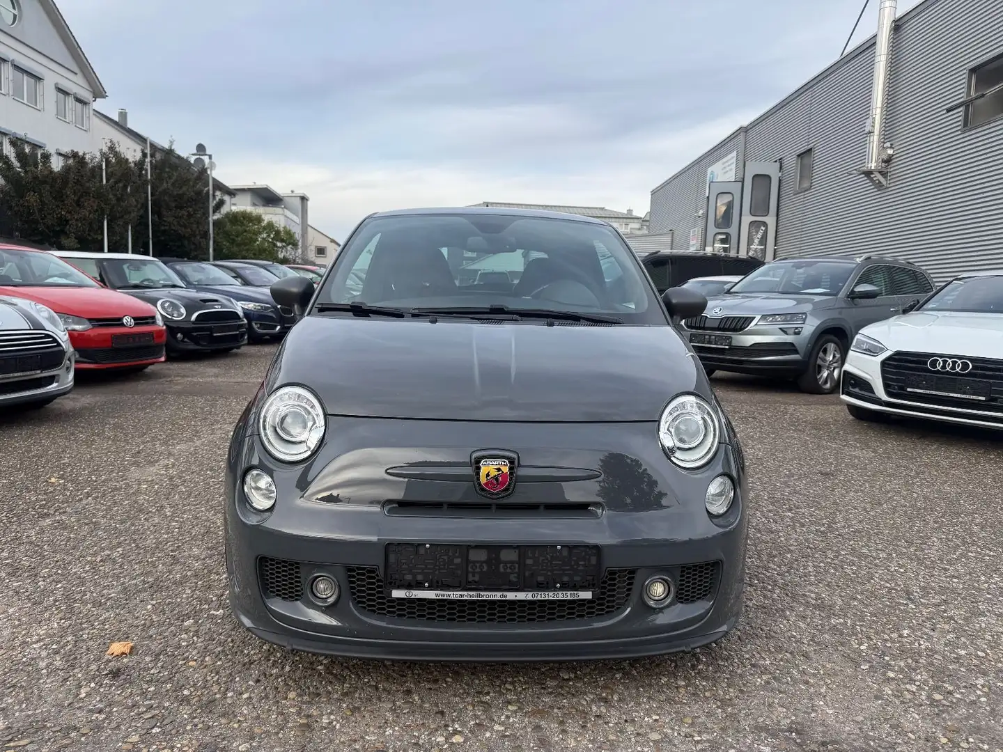 Abarth 595 Competizione Aut.*Sabelt Schalen*Klimaaut. Grau - 2