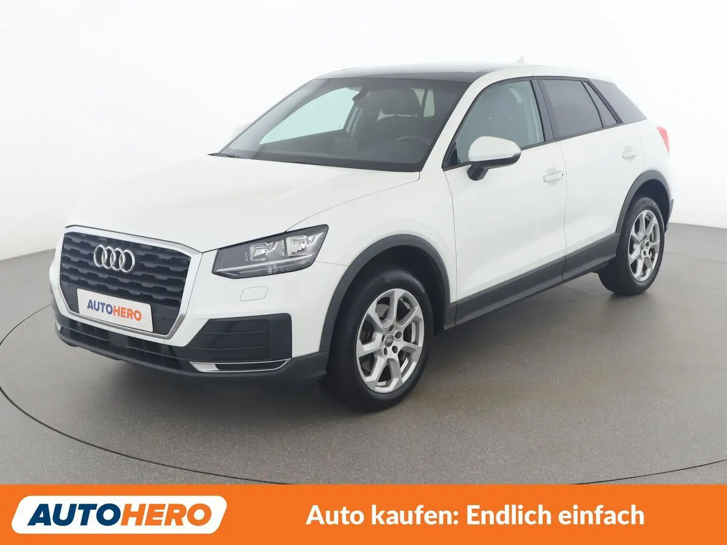 Audi Q2 1.0 TFSI Weiß - 1