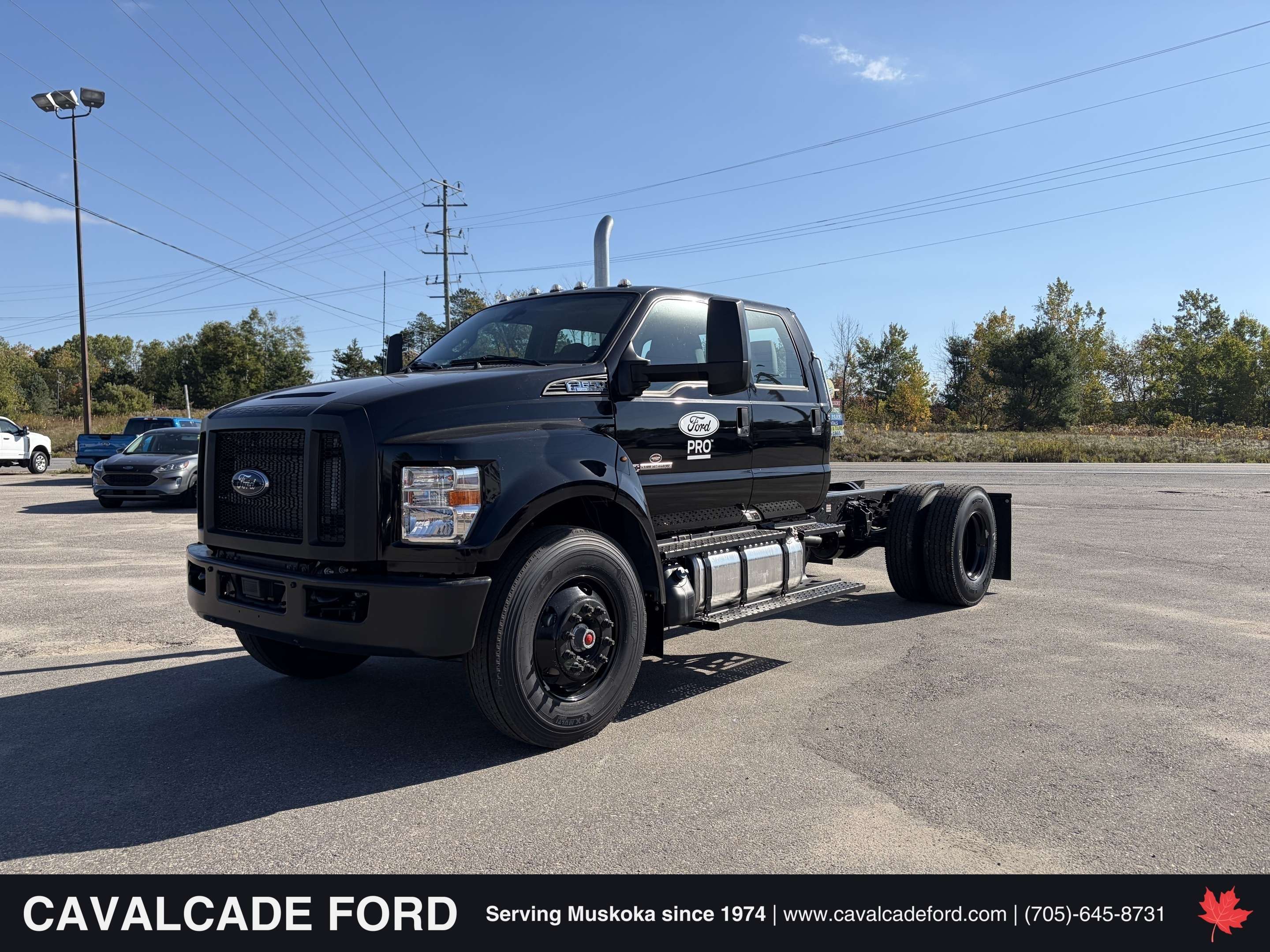Black 2026 Ford F-650 Super Duty Pickup Truck Automatic