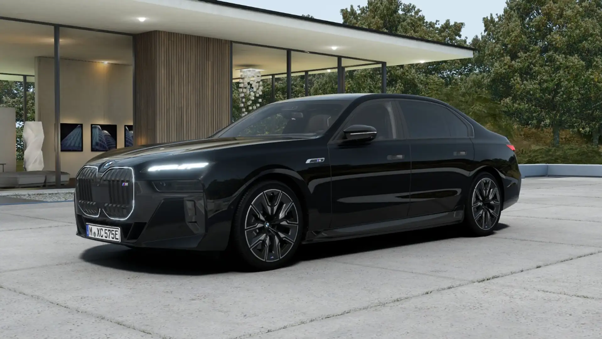 BMW i7 M70 xDrive Limousine **67.882€ Nachlass** Negru - 1