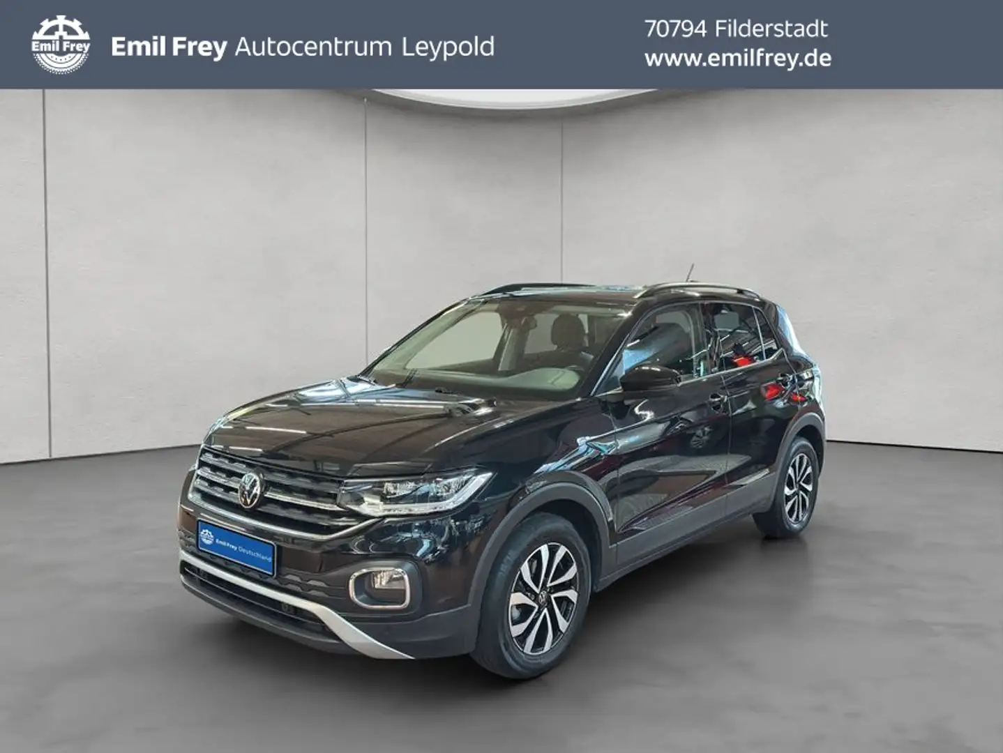 Volkswagen T-Cross 1.0 TSI DSG Life Navi Led Schwarz - 1