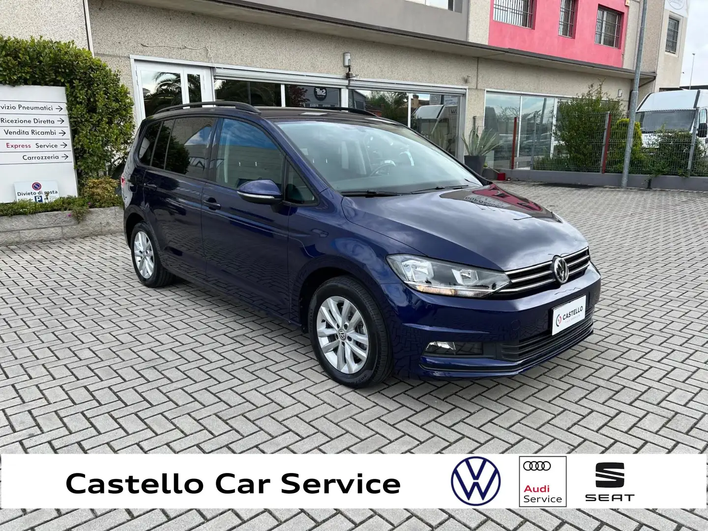 Volkswagen Touran 1.6 tdi Executive 115cv * 7 POSTI * Blu/Azzurro - 1