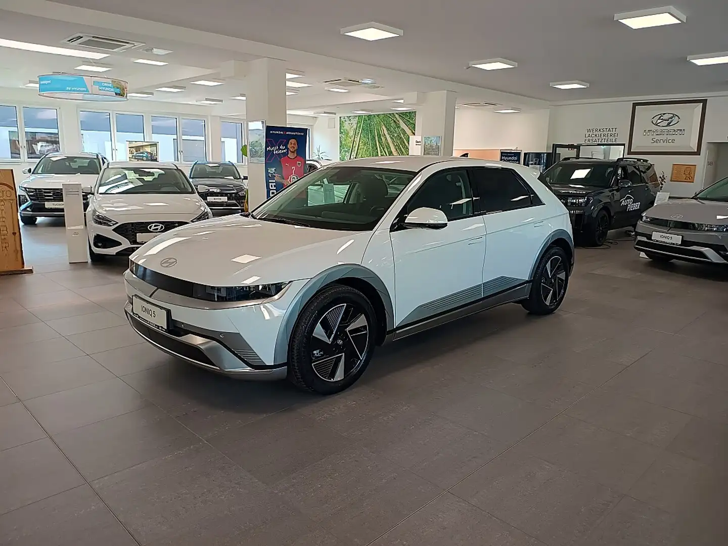 Hyundai IONIQ 5 Ioniq 5 84kWh Comfort Line *Matrix-LED*V2L*Navi* Weiß - 2