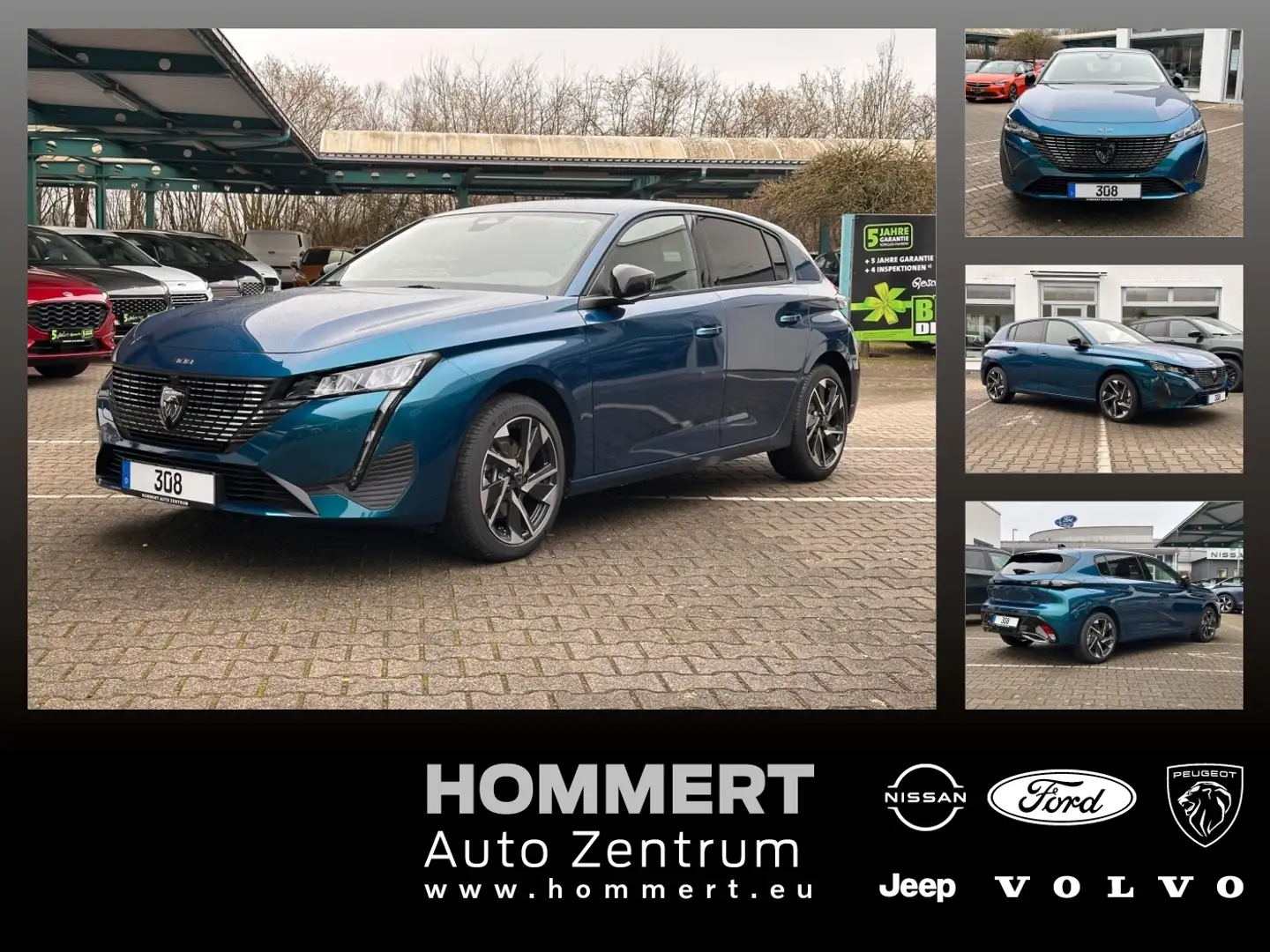 Peugeot 308 Allure 1.2 Hybrid *Navi*180°*ACC Blau - 1
