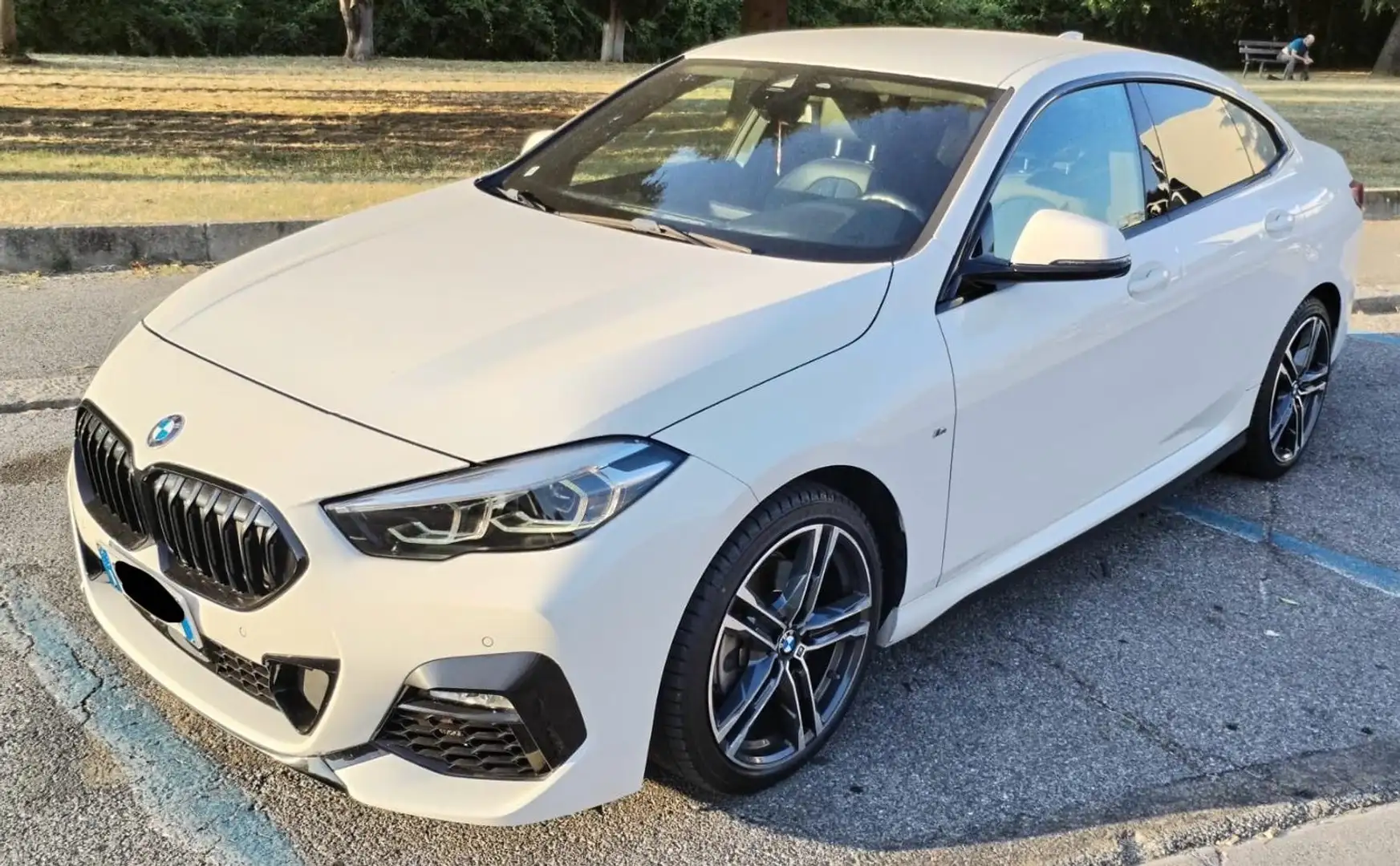 BMW 218 218d 150cav Gran Coupe M-SPORT AUTO USATO*GARANTIT Bianco - 2