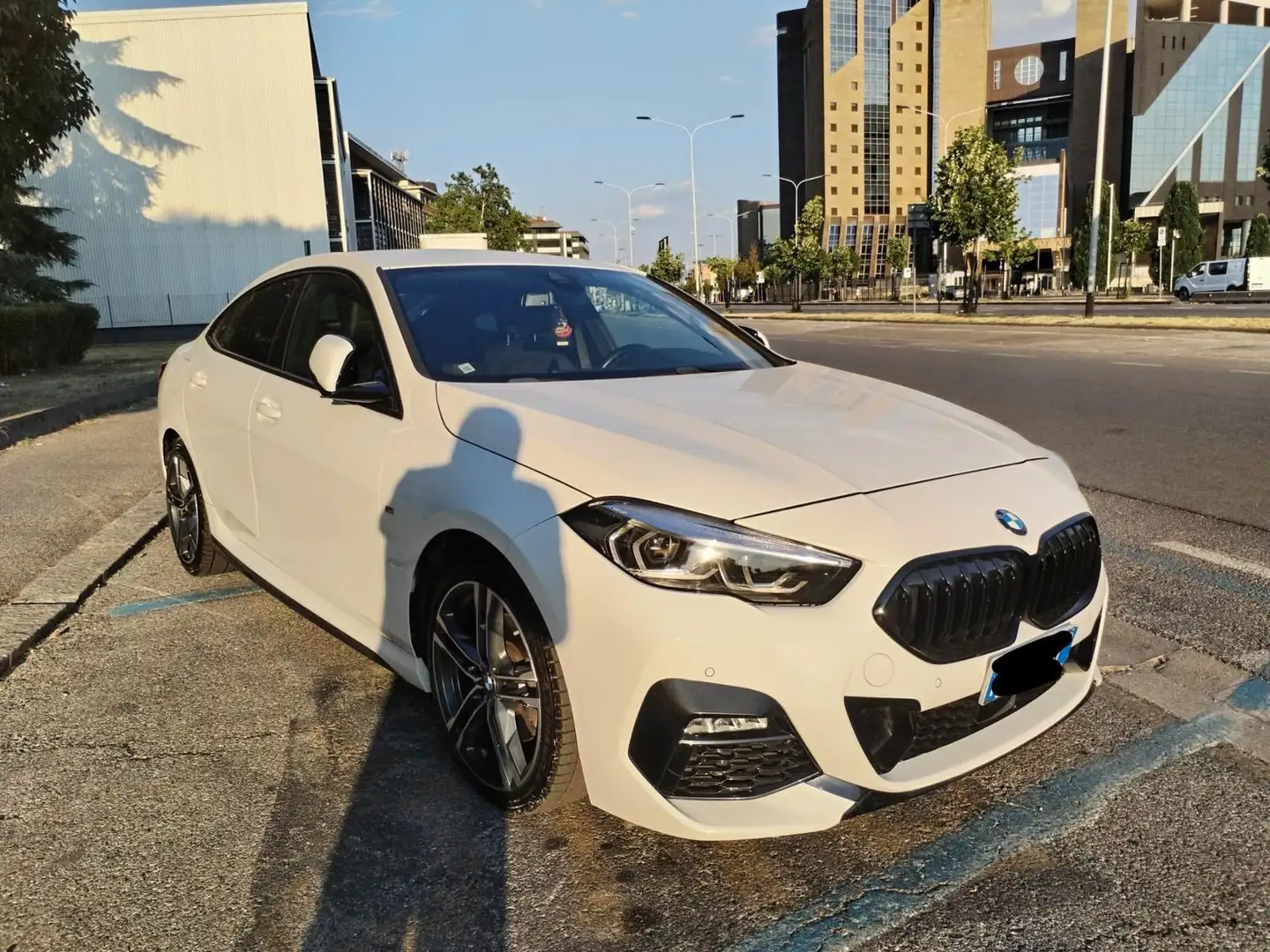 BMW 218 218d 150cav Gran Coupe M-SPORT AUTO USATO*GARANTIT Bianco - 1