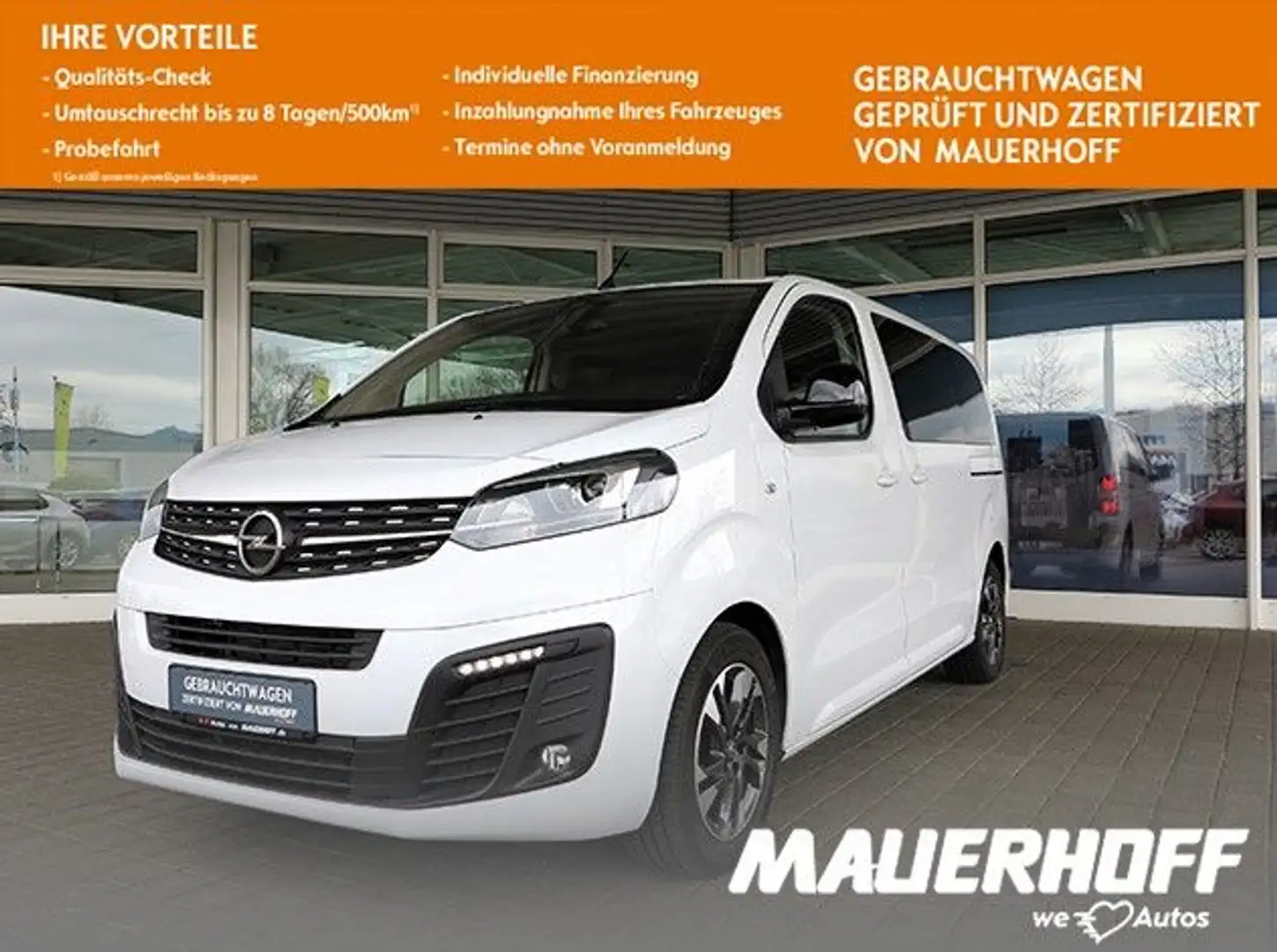 Opel Zafira Life Edition M | IntelliLink | AHK | Fehér - 1