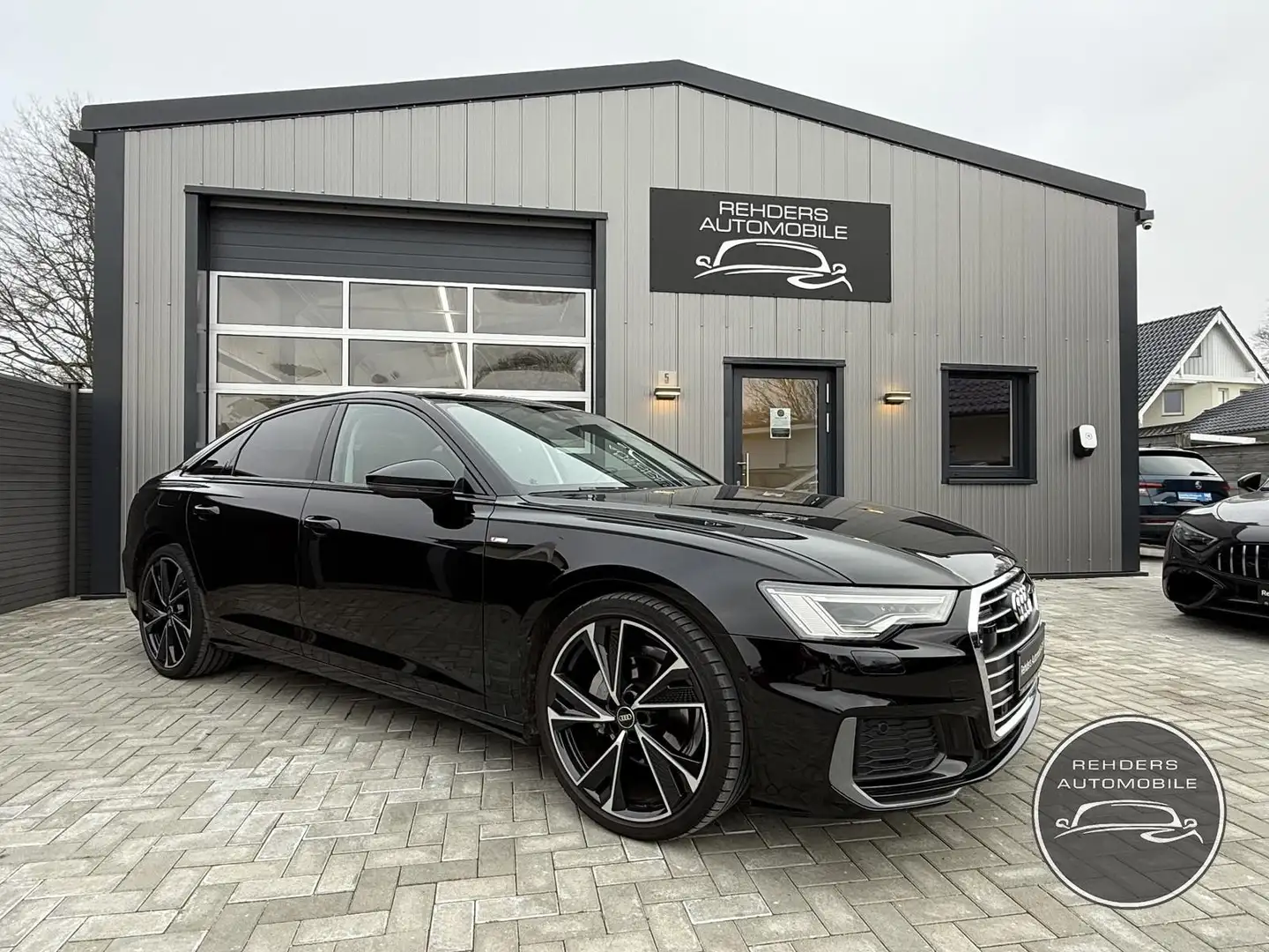 Audi A6 40 TDI quattro Pano B&O 3D AHK Head-up LED Schwarz - 1