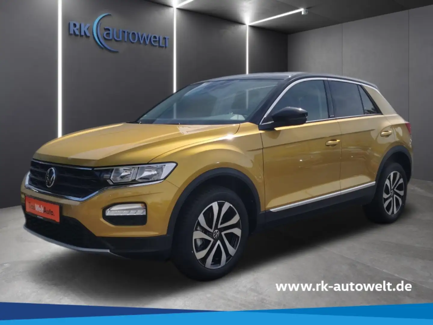 Volkswagen T-Roc Active 1.5 TSI DSG Navi El. Heckklappe PDC Jaune - 1