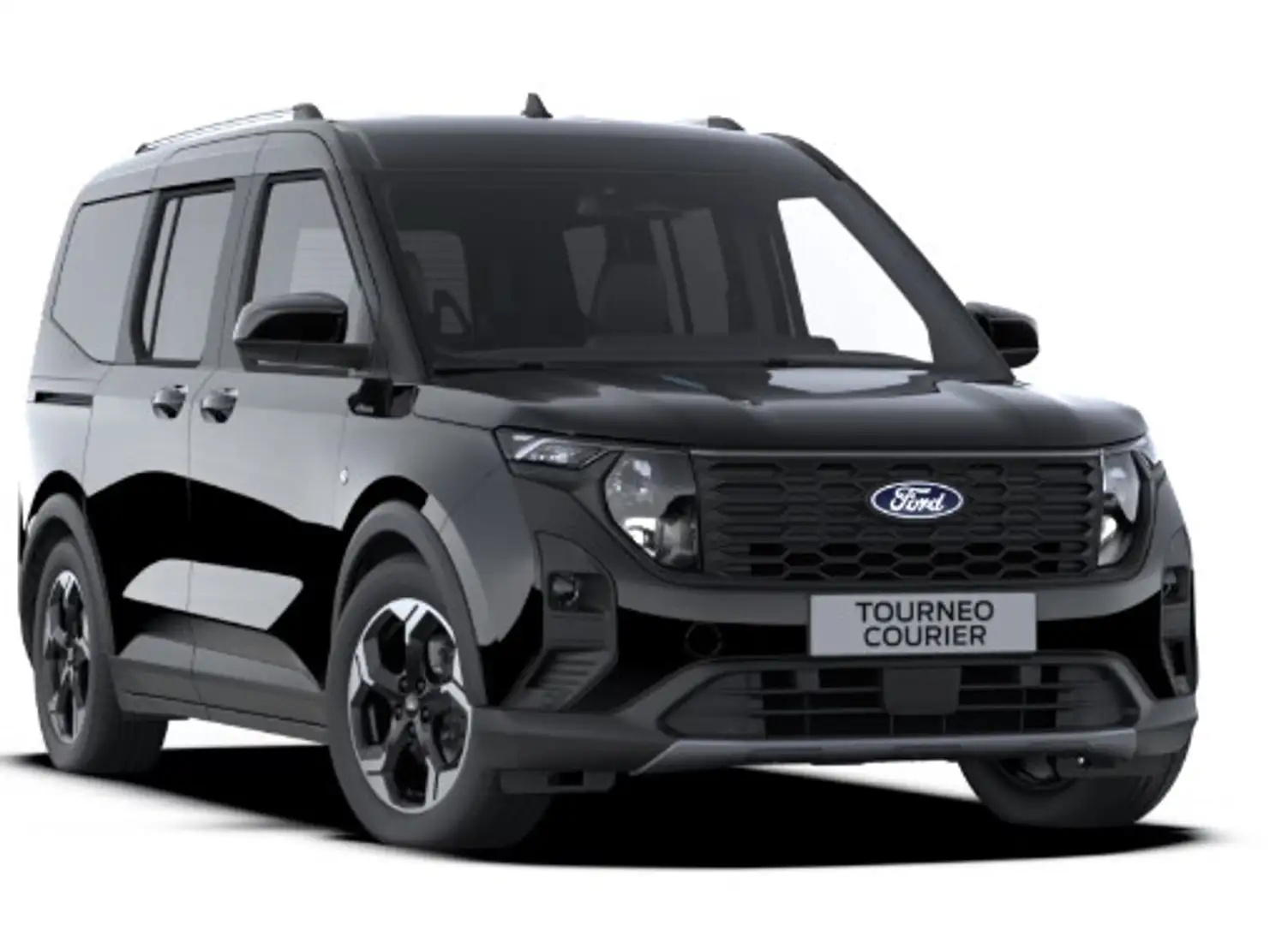 Ford Tourneo Courier 1,0 EcoBoost Active Aut. Schwarz - 1