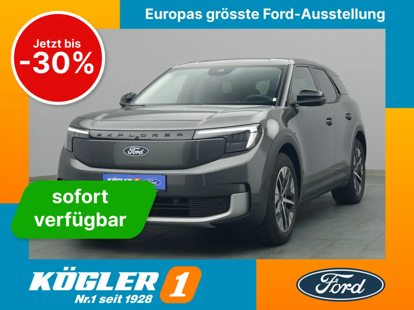 Ford Explorer Select 204PS/Fahrerassistenz-P. Grigio - 1