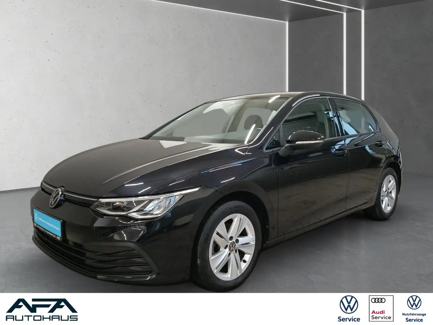 Volkswagen Golf VIII 1.5 eTSI LIFE DSG Navi*LED*ACC*App-Co. Schwarz - 1