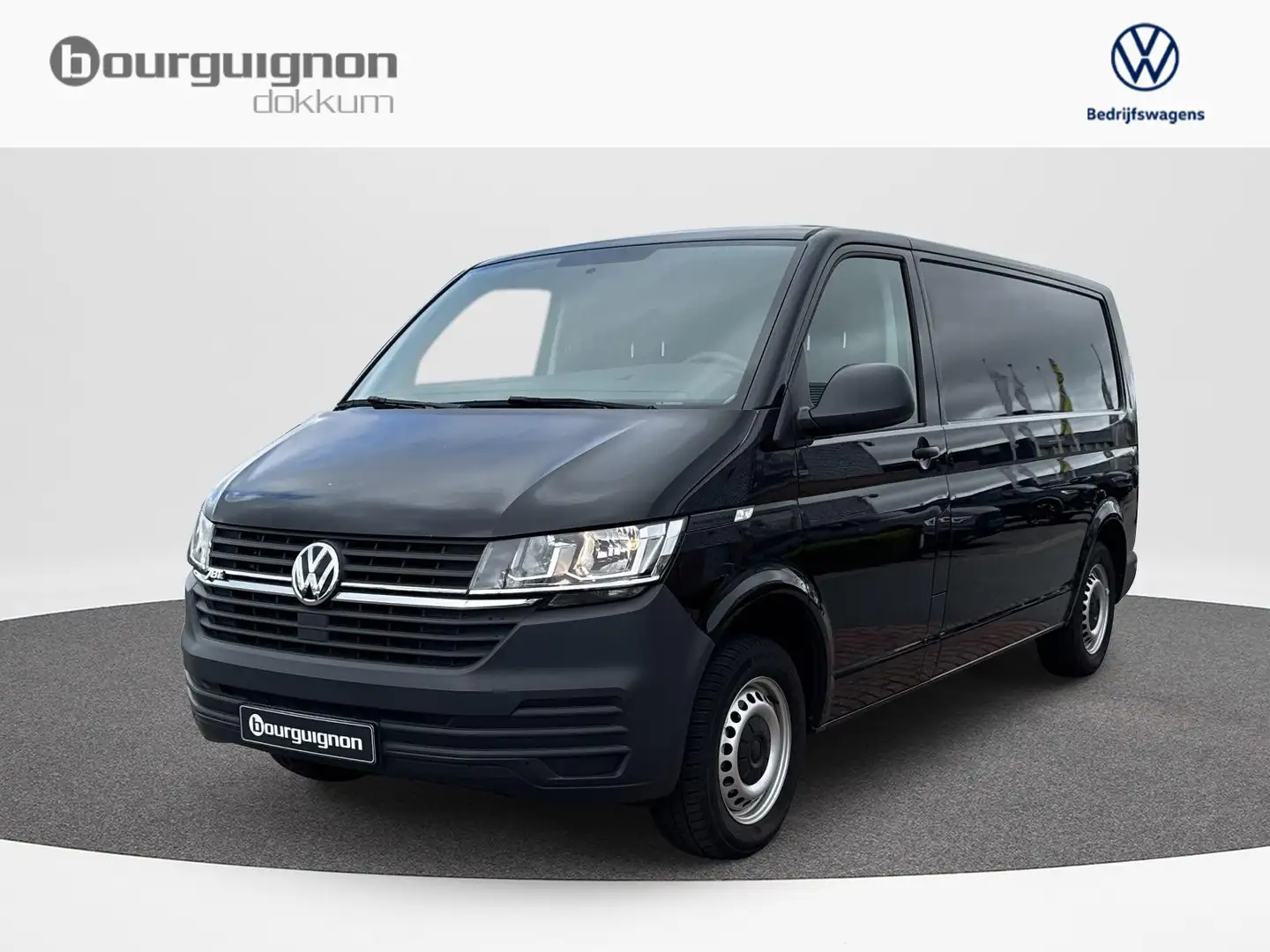 Volkswagen T6 Transporter E-Transporter  ABT E-Line 113 pk | L2H1 | Airco | Negro - 1