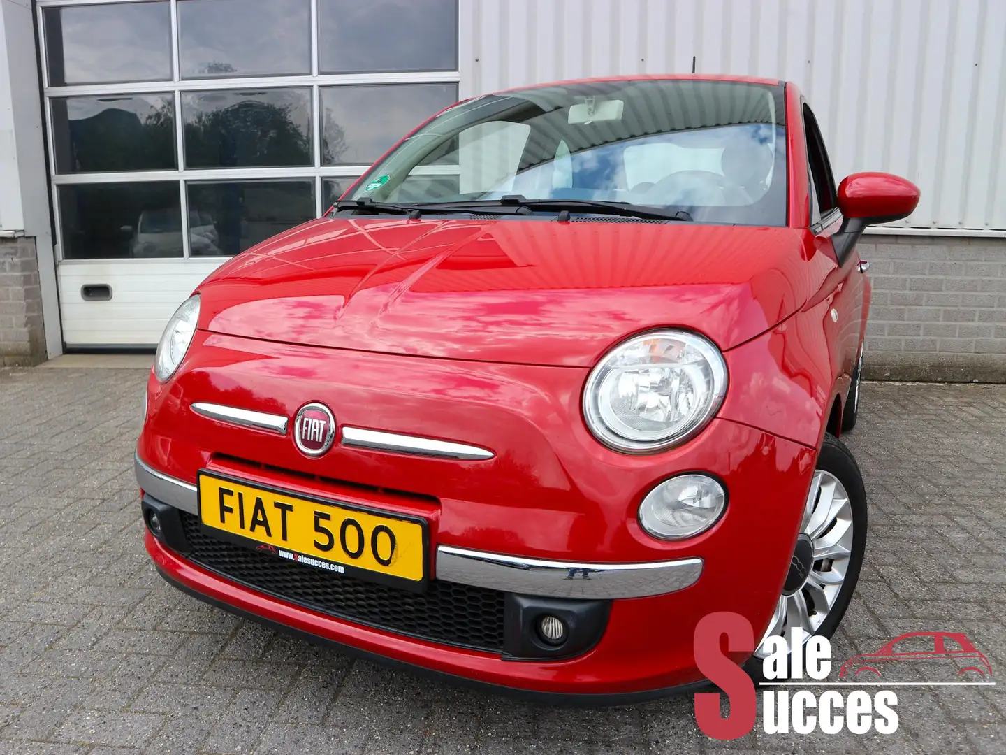 Fiat 500 1.2 Lounge Rood - 1