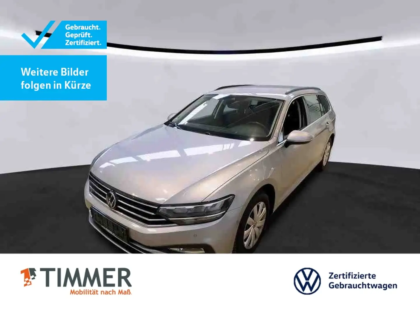 Volkswagen Passat Variant 2.0 TDI DSG BUSINESS *LED *TRAVEL *RKAM *APP Silber - 1