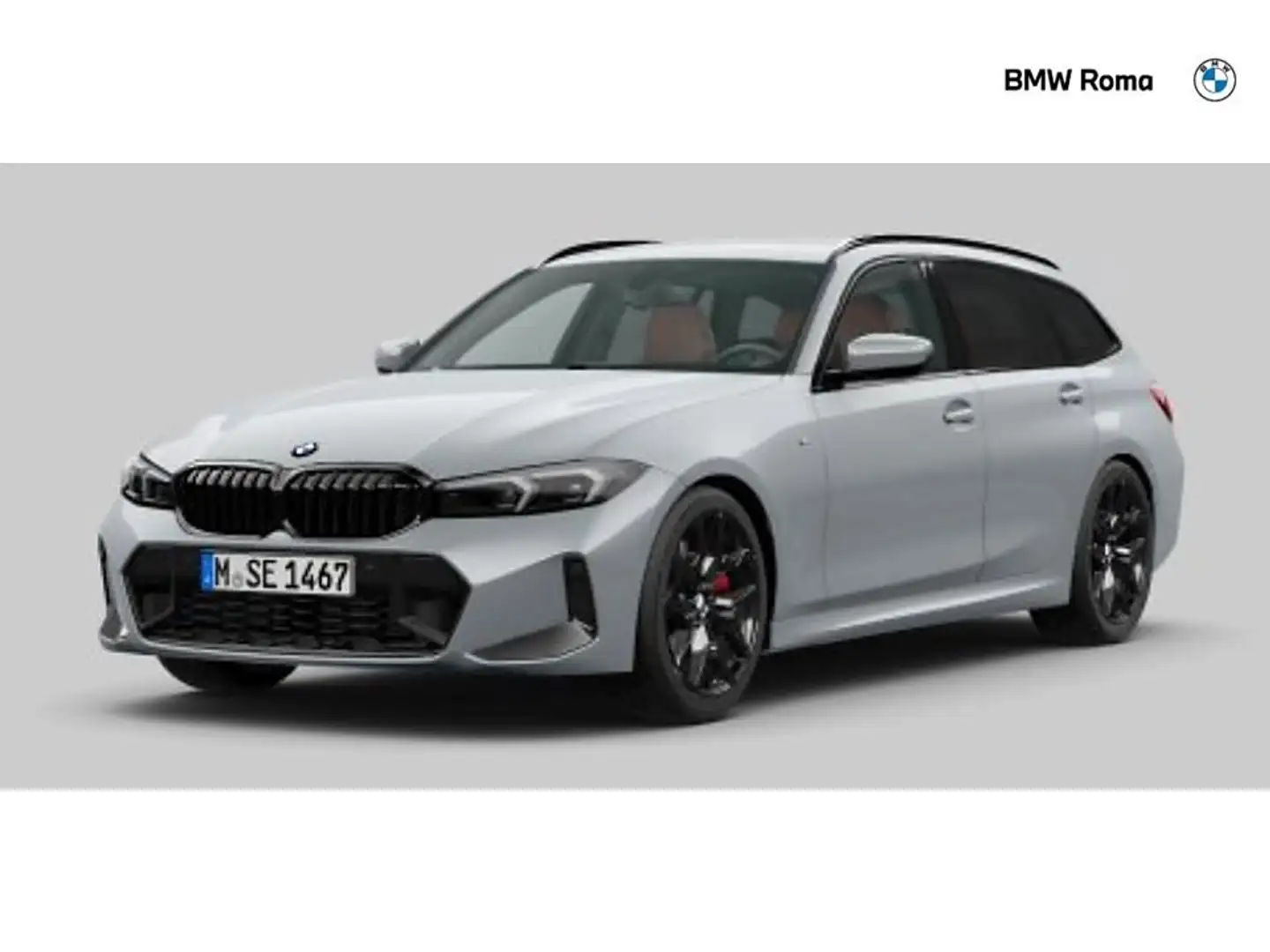 BMW 320 d Touring mhev 48V Msport auto Grigio - 1