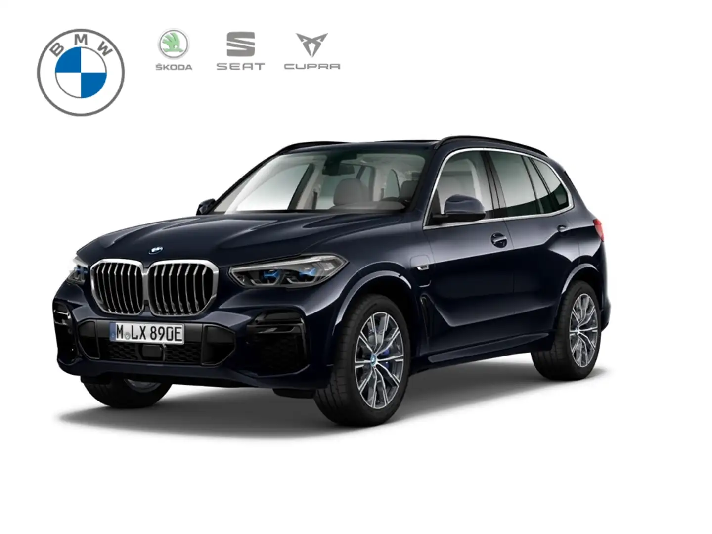 BMW X5 45e xDrive Sportpaket HUD Luftfederung AD Niveau A Zwart - 1