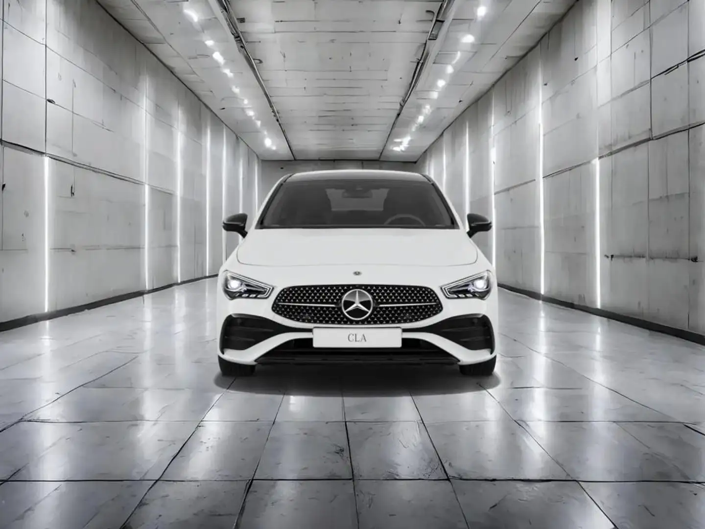Mercedes-Benz CLA 220 d Coupé AMG-ADV.PLUS+BURM.+DISTR.+STNDHZ Weiß - 2
