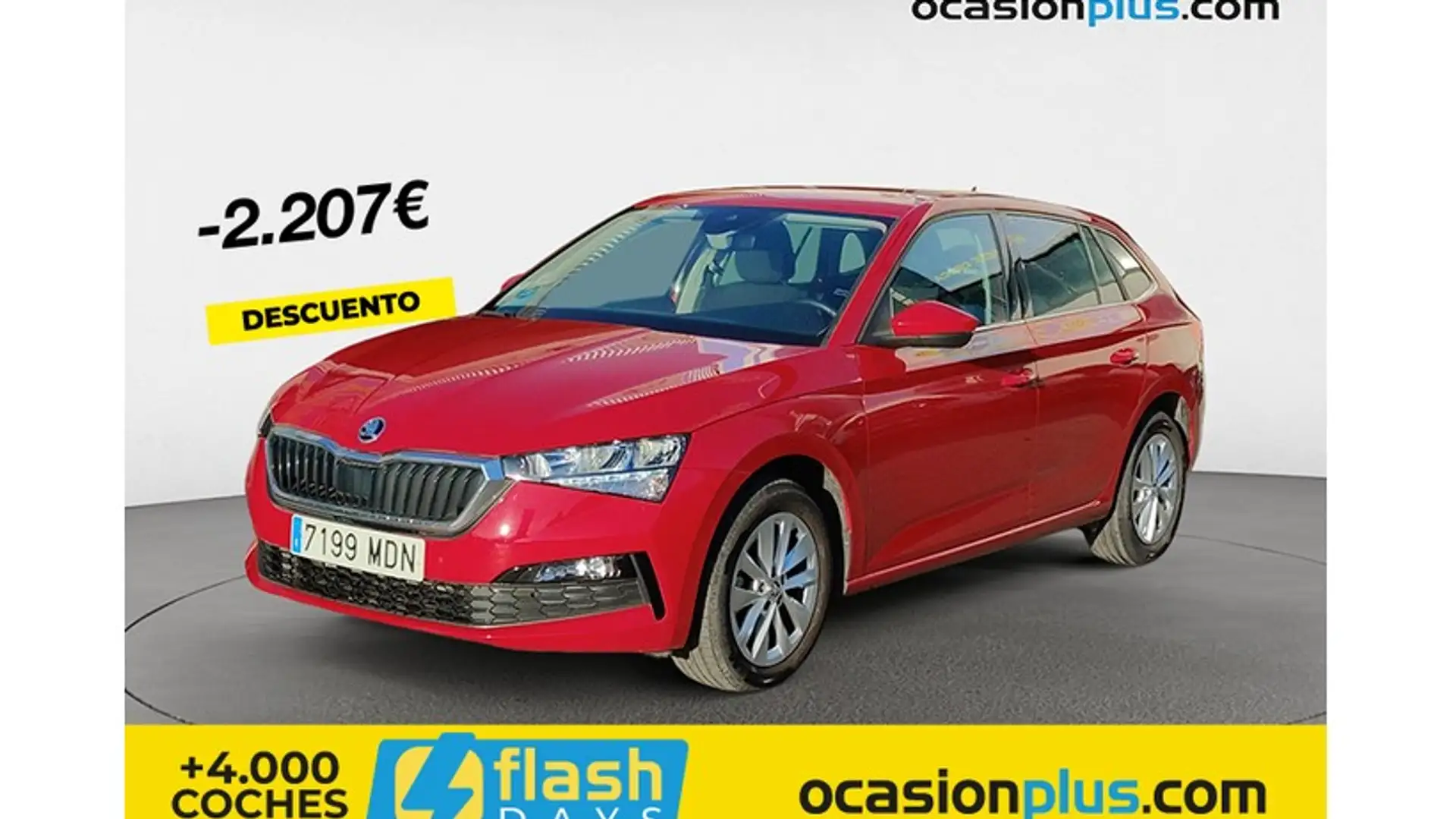 Skoda Scala 1.0 TSI Ambition 81kW Rosso - 1