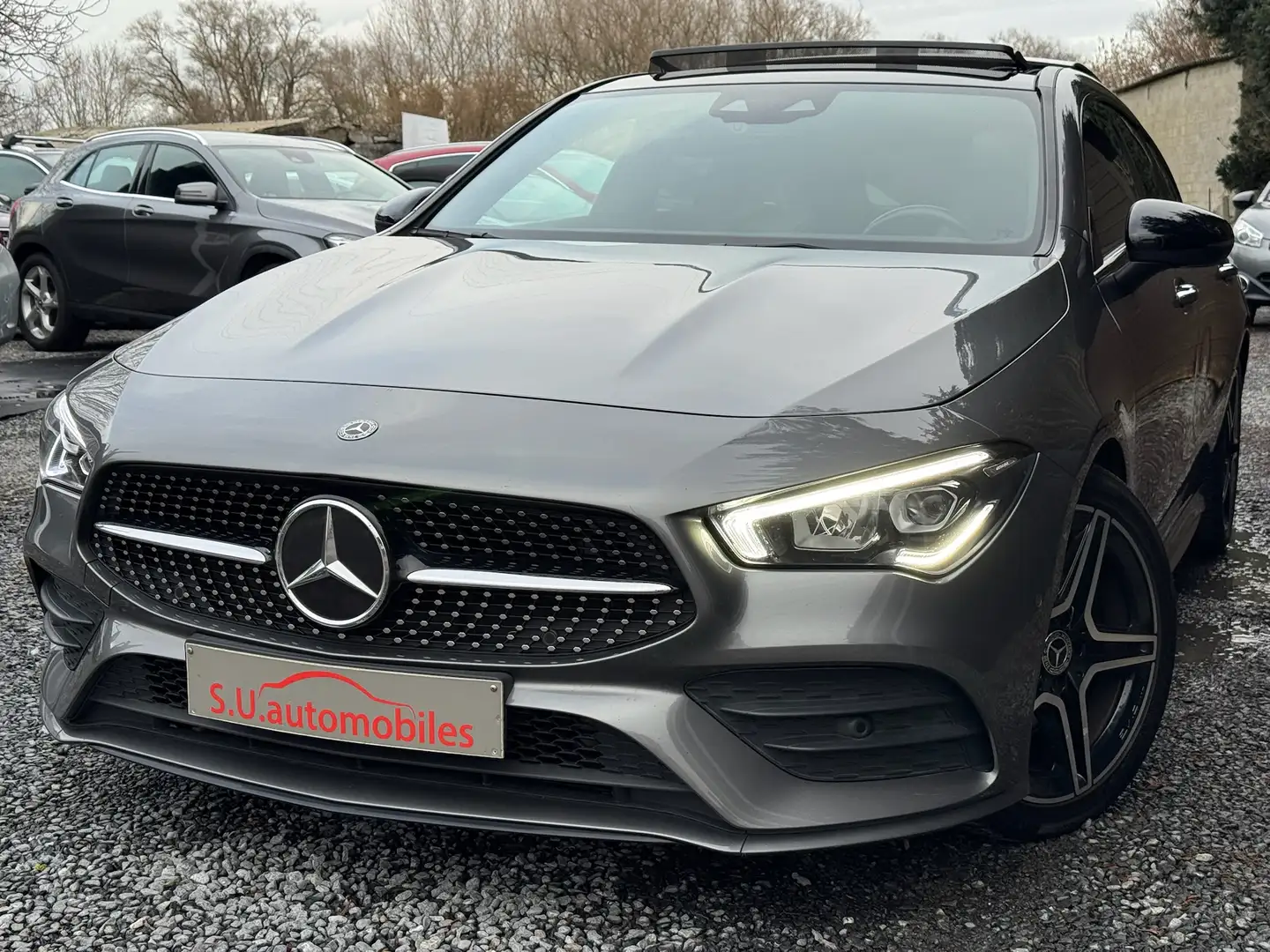 Mercedes-Benz CLA 180 d AMG Pack Ambiance/Pano/Wildscreen/GAR12Mois Grau - 1