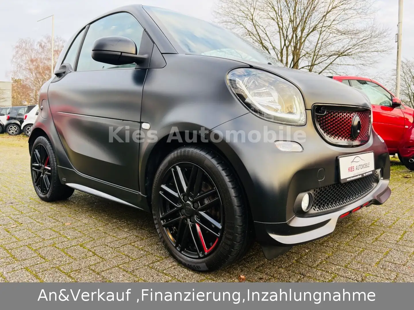smart forTwo Pure Black Brabus Edition/AUTOM/LEDER/NAV Schwarz - 2