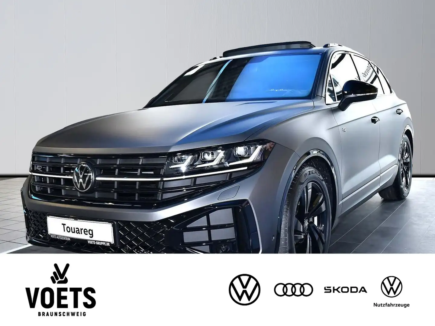 Volkswagen Touareg R-Line 3.0 TDI BLACK STYLE+PANO+MATIX Grau - 1
