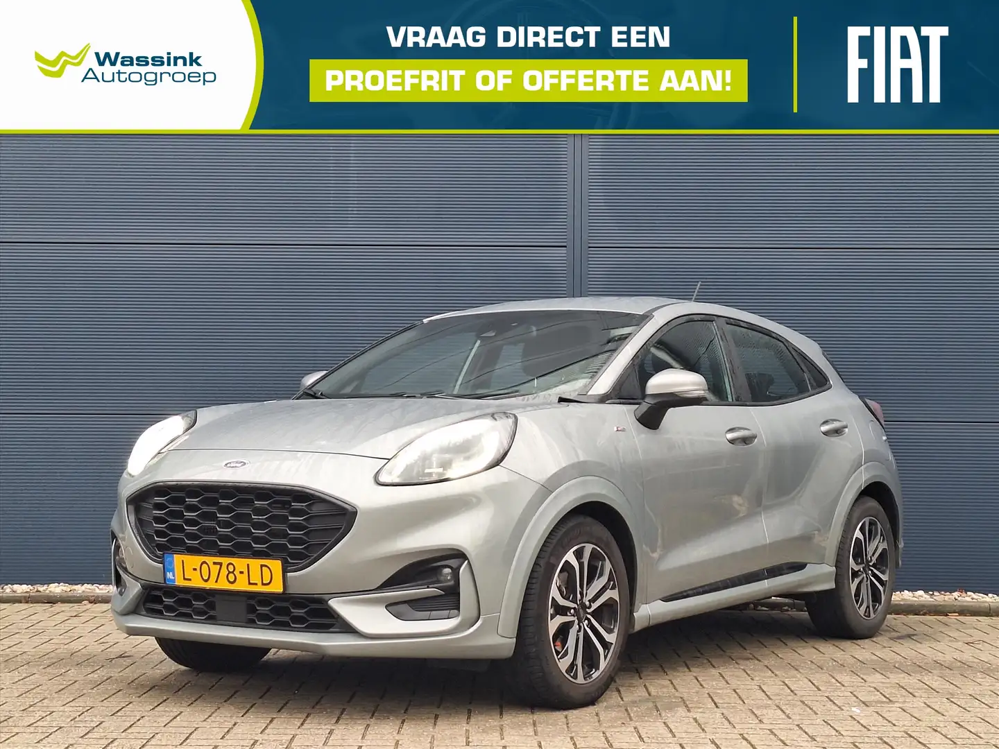 Ford Puma 1.0i Ecoboost Hybrid 125pk ST-Line | Winter Pack | Gris - 1