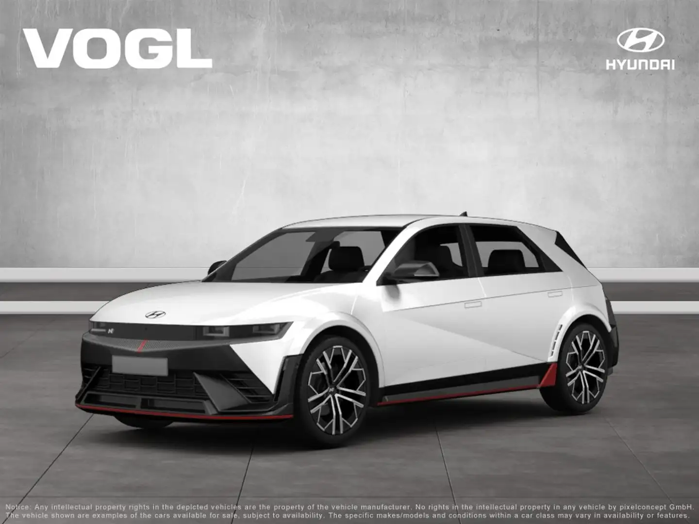 Hyundai IONIQ 5 N MY24 84kWh 609PS 4WD Weiß - 1