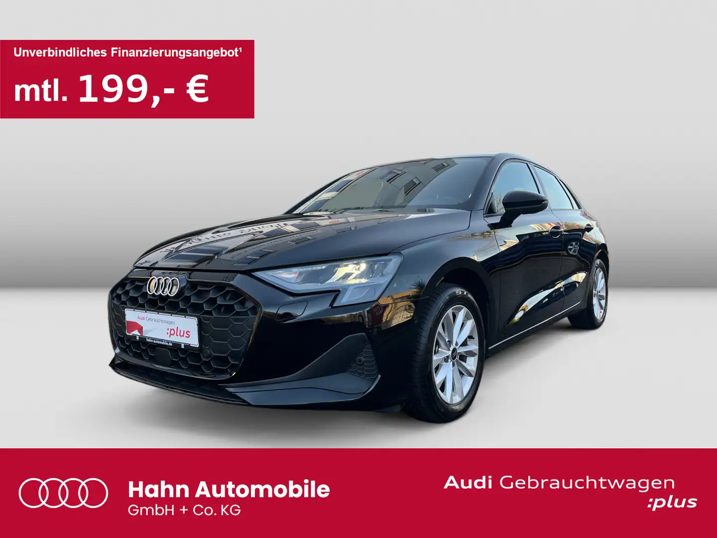 Audi A3 30 TFSI Virtual CAM CarPlay LED Schwarz - 1