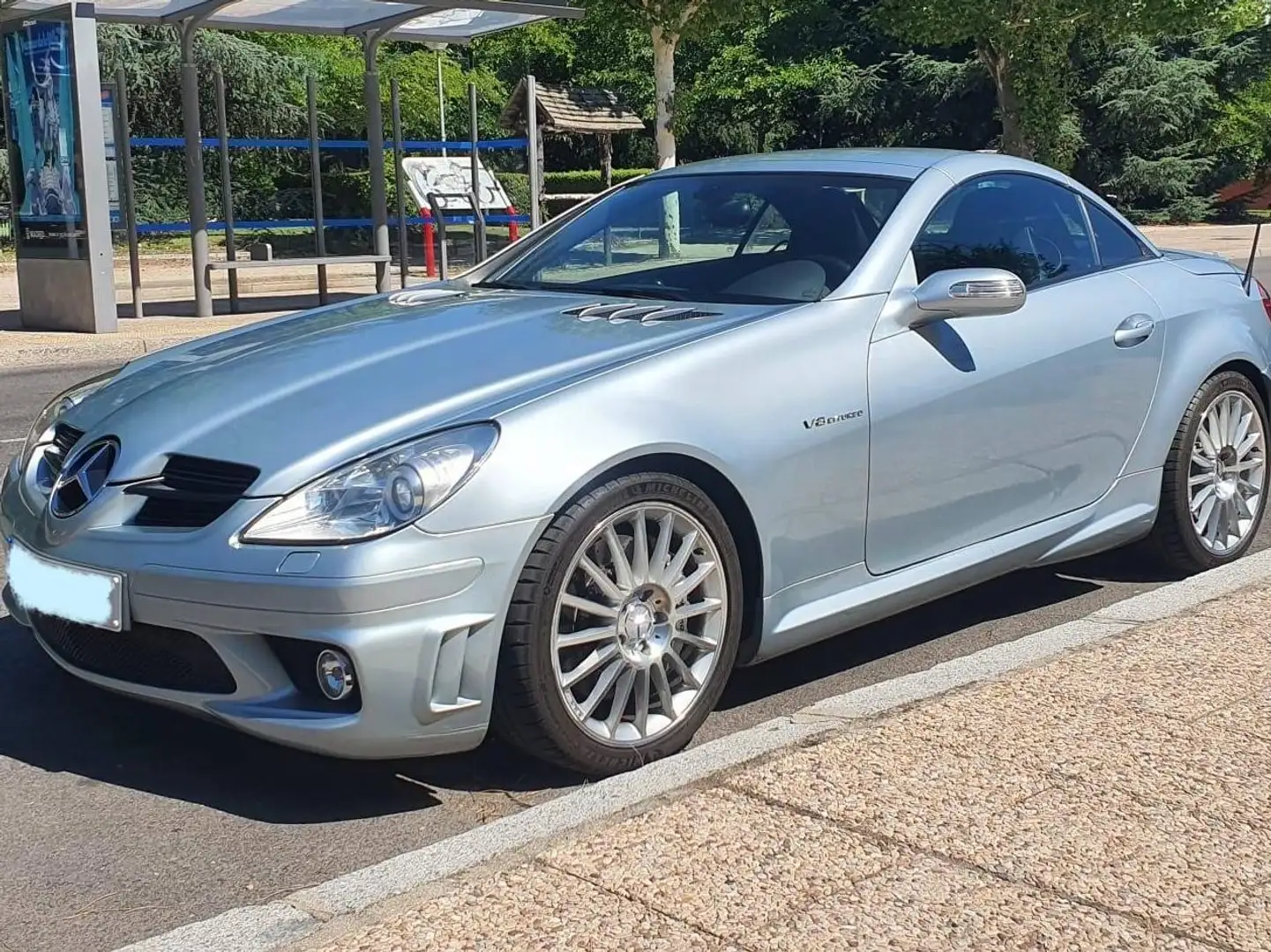 Mercedes-Benz SLK 55 AMG SLK 55 AMG Aut. AMG Silber - 2