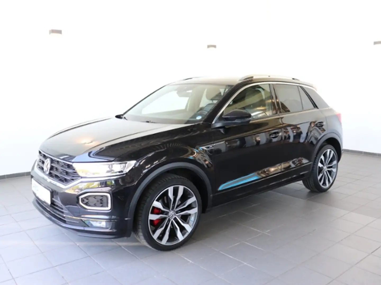 Volkswagen T-Roc Highline 2.0 TDI*DSG*Allrad*AHK*Navi*EPH*SIH*LED* Schwarz - 2
