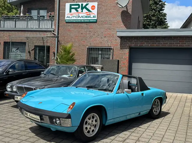 Porsche 914 Targa 1.7 babyblue H-Kennz.