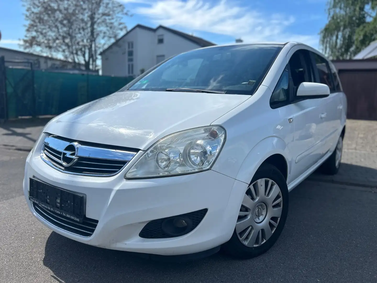 Opel Zafira B*Benzin & Erdgas* TÜV 11.2026*7 Sitzer Blanco - 1