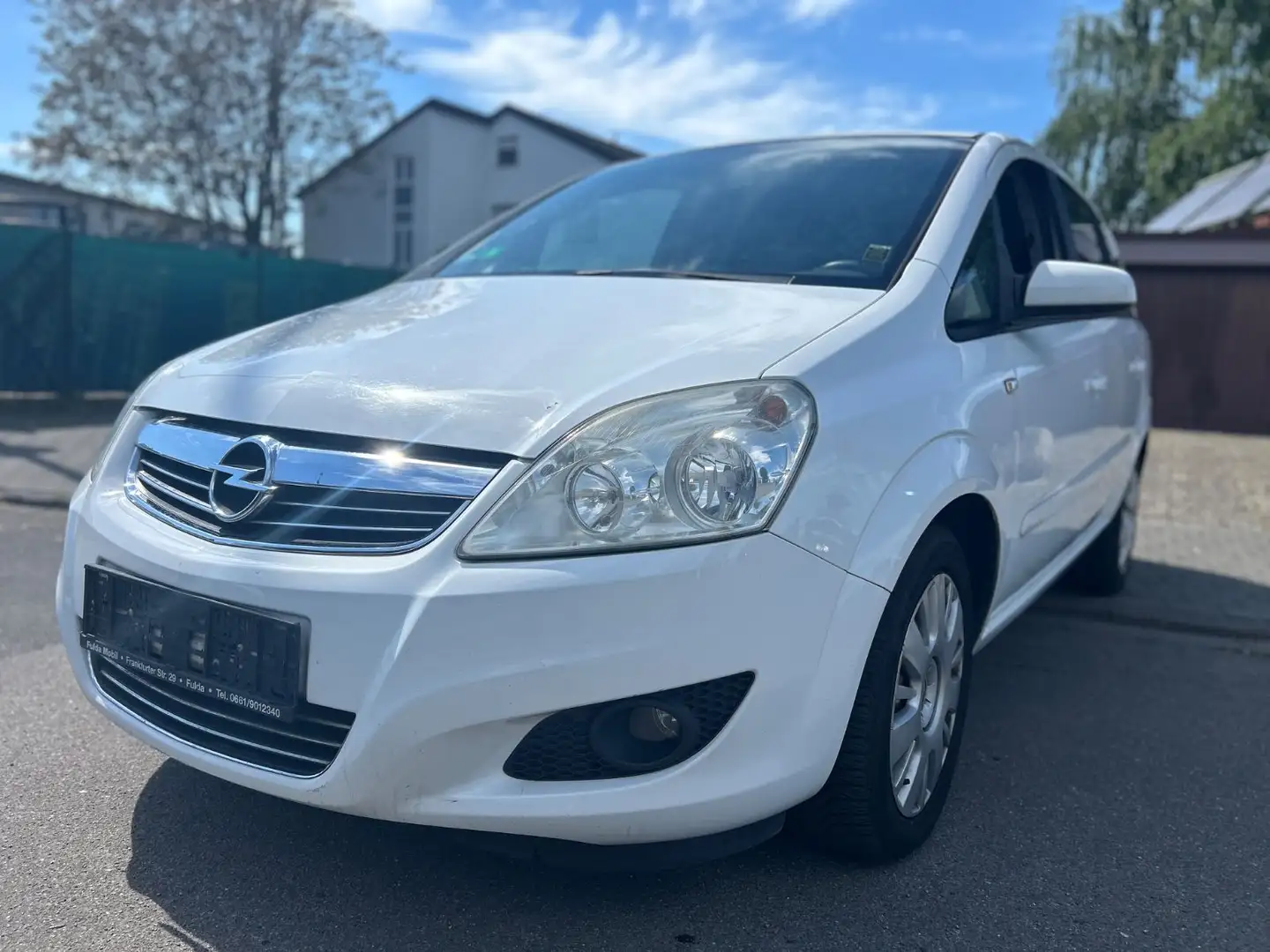 Opel Zafira B*Benzin & Erdgas* TÜV 11.2026*7 Sitzer Blanco - 2