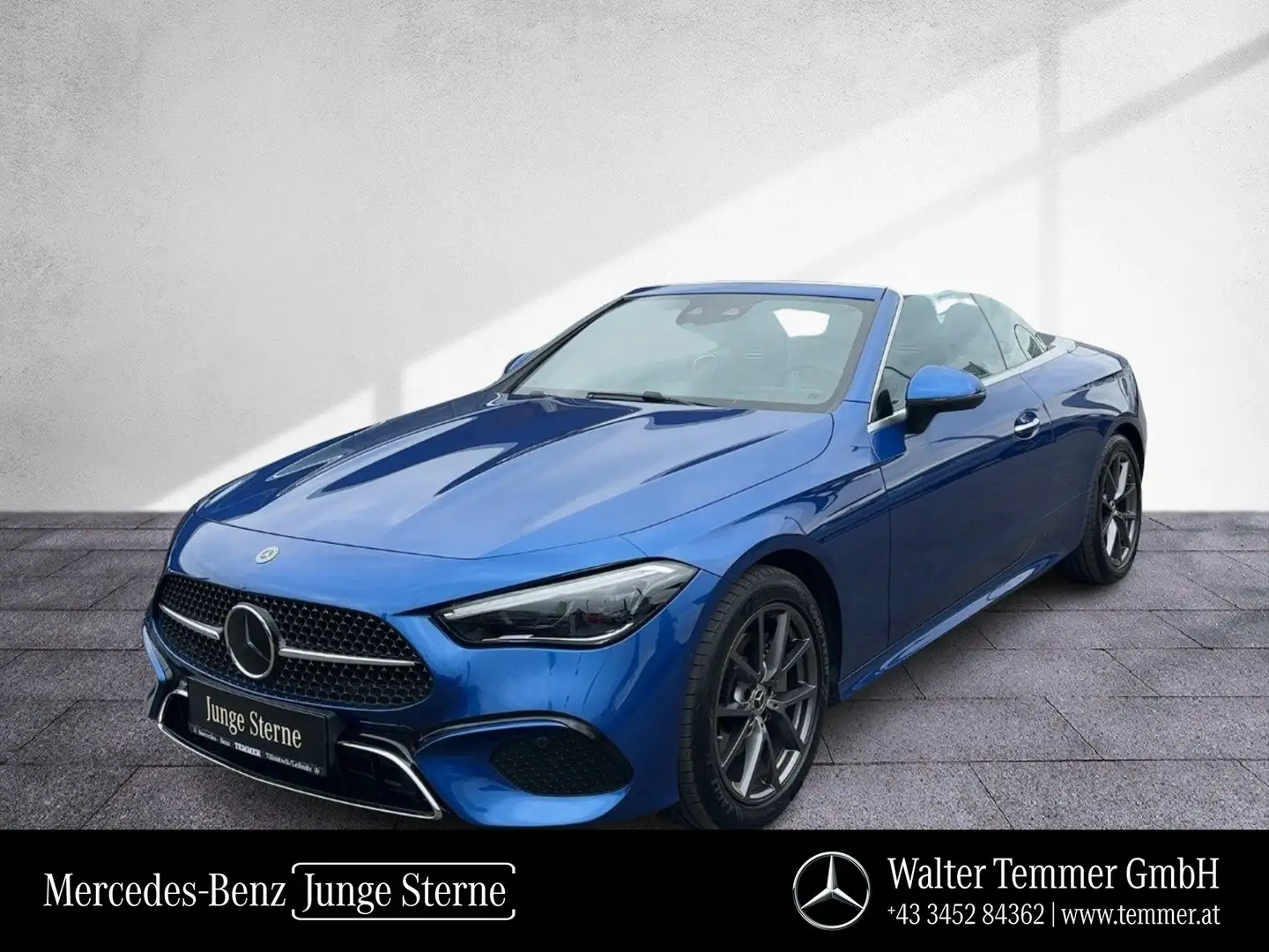 Mercedes-Benz CLE 220 d Cabriolet AVANTGARDE LED LRHZG Distr Blau - 1