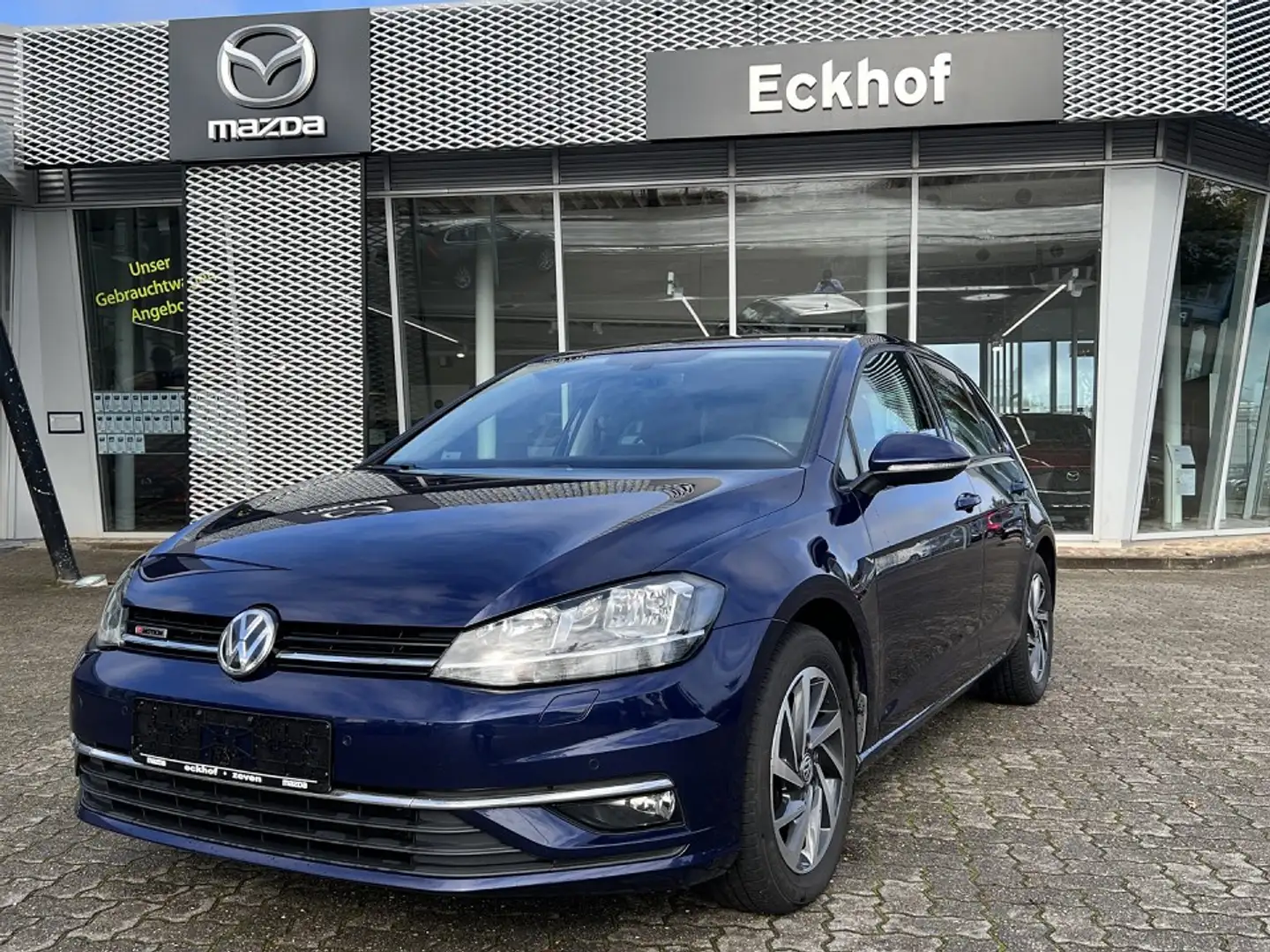 Volkswagen Golf VII 5-Türer 1.6 TDI (115 PS) Sound|ACC|AHK Bleu - 1