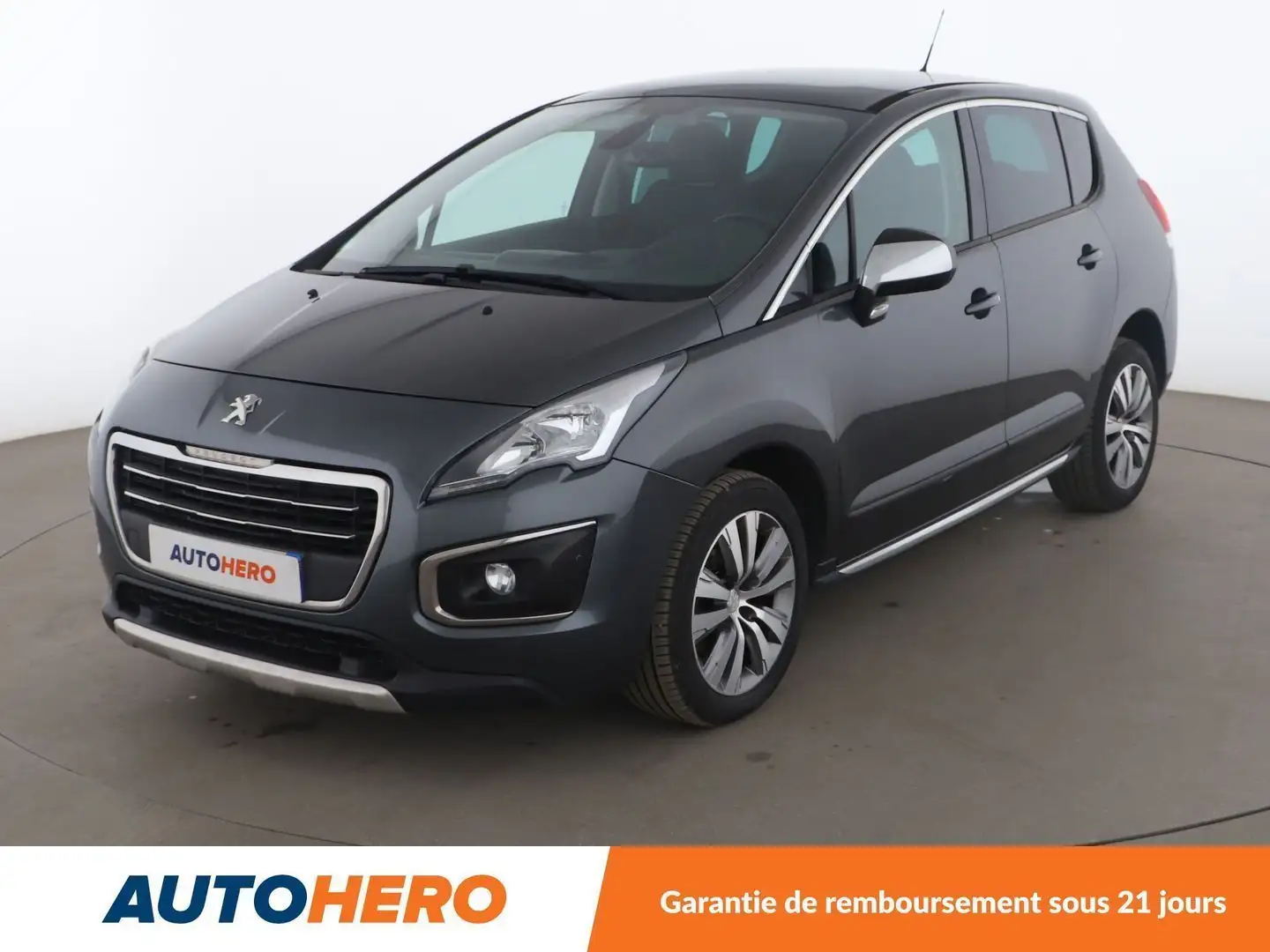 Peugeot 3008 2.0 Blue-HDi Allure Gris - 1
