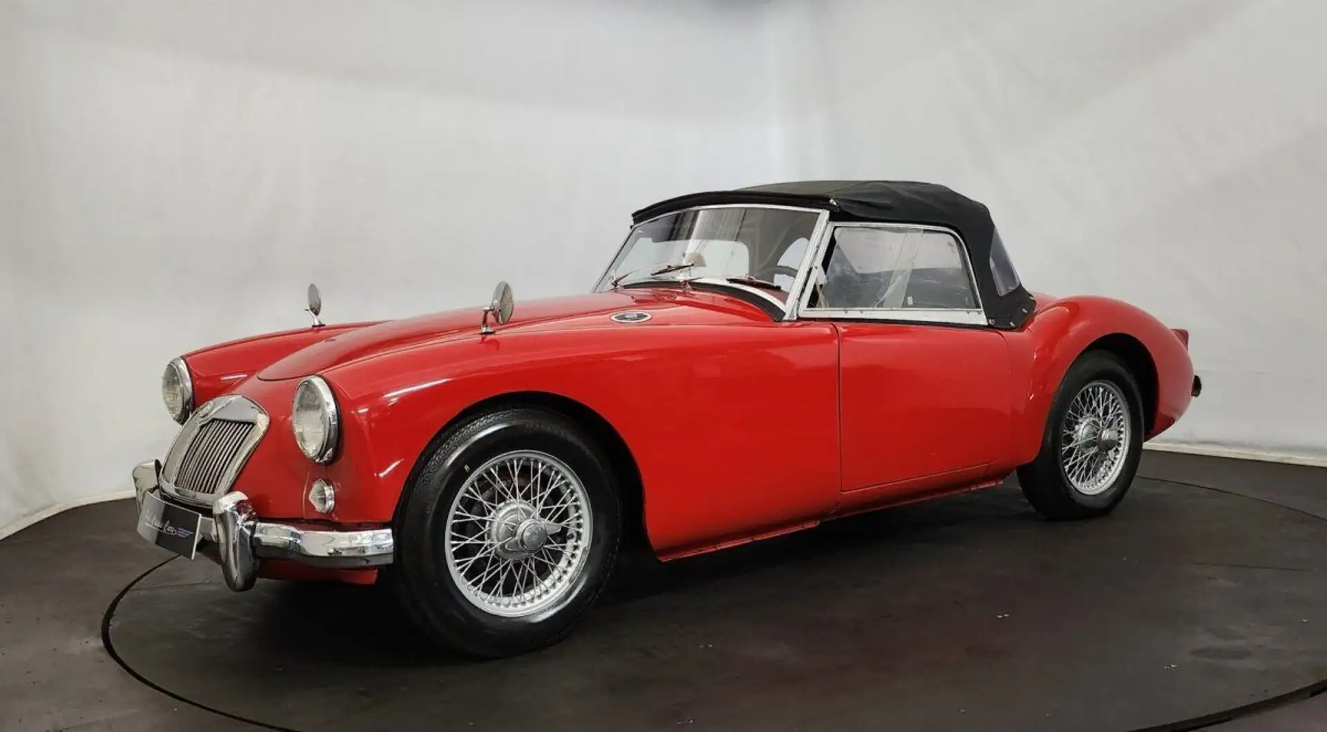 MG MGA A 1500 cabriolet Rouge - 2