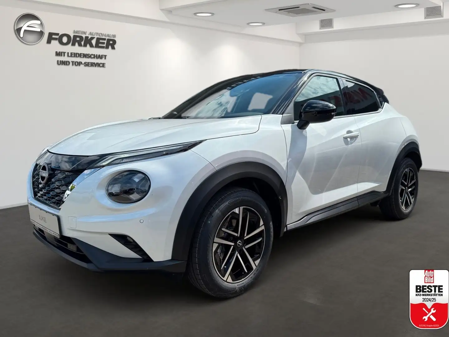 Nissan Juke N-Connecta Hybrid Navi Kamera Weiß - 1