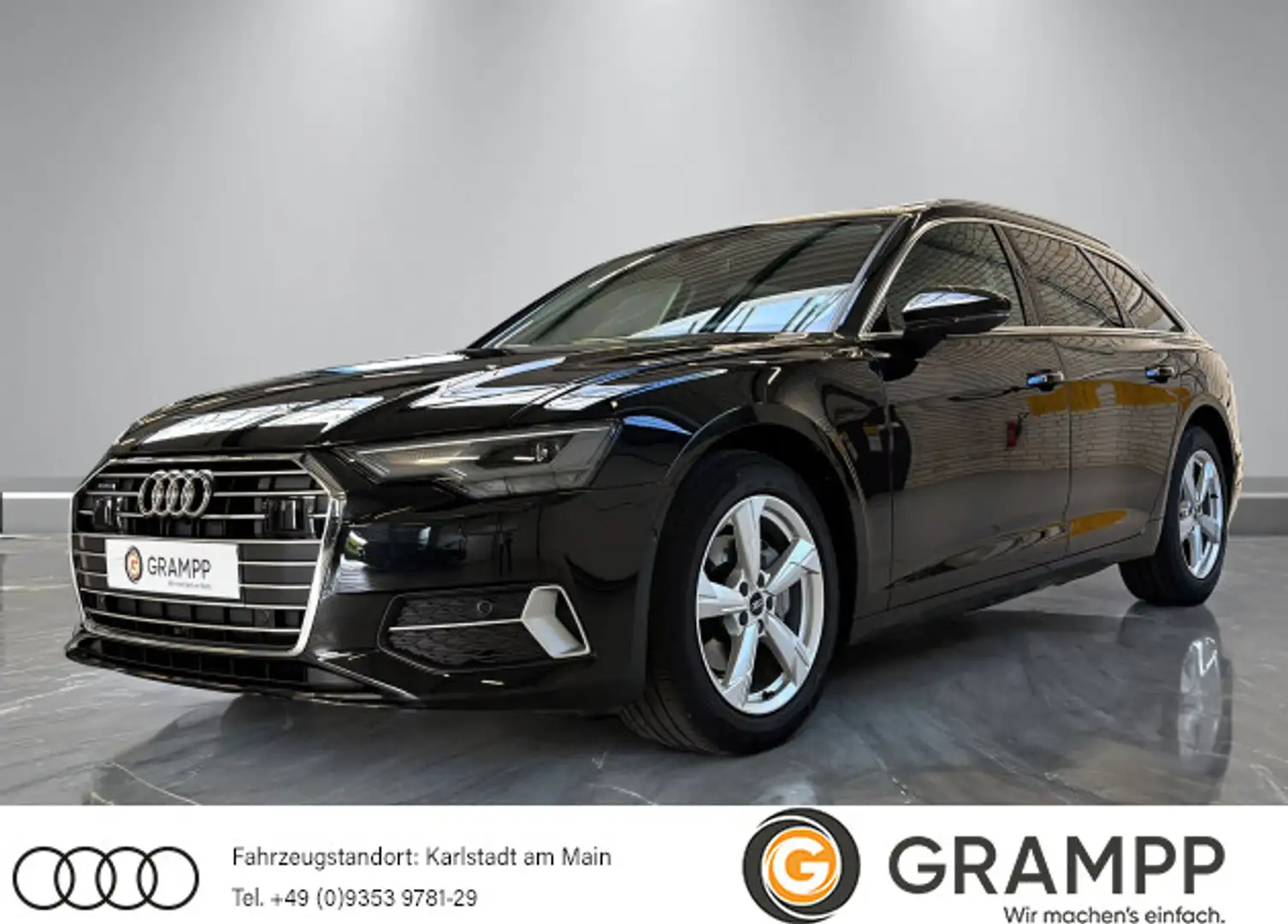 Audi A6 sport 40 TDI quattro S-tronic +STANDHZG Schwarz - 1
