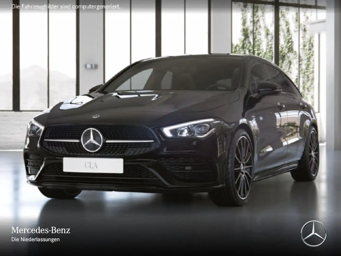 Mercedes-Benz CLA 250 e EDITION 2020+AMG+NIGHT+LED+BURMESTER+19" Schwarz - 2