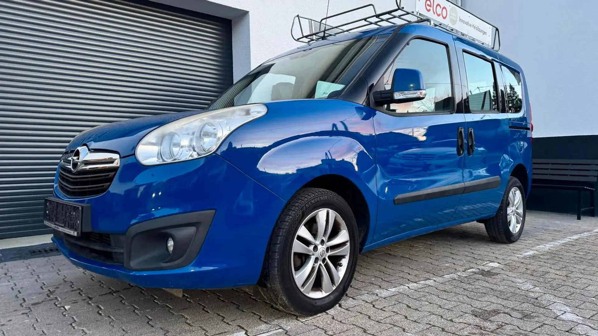 Opel Combo +TÜV+  1.6CDTI+GARANTIE+KLIMA+1HAND+SCHCKH Blau - 1